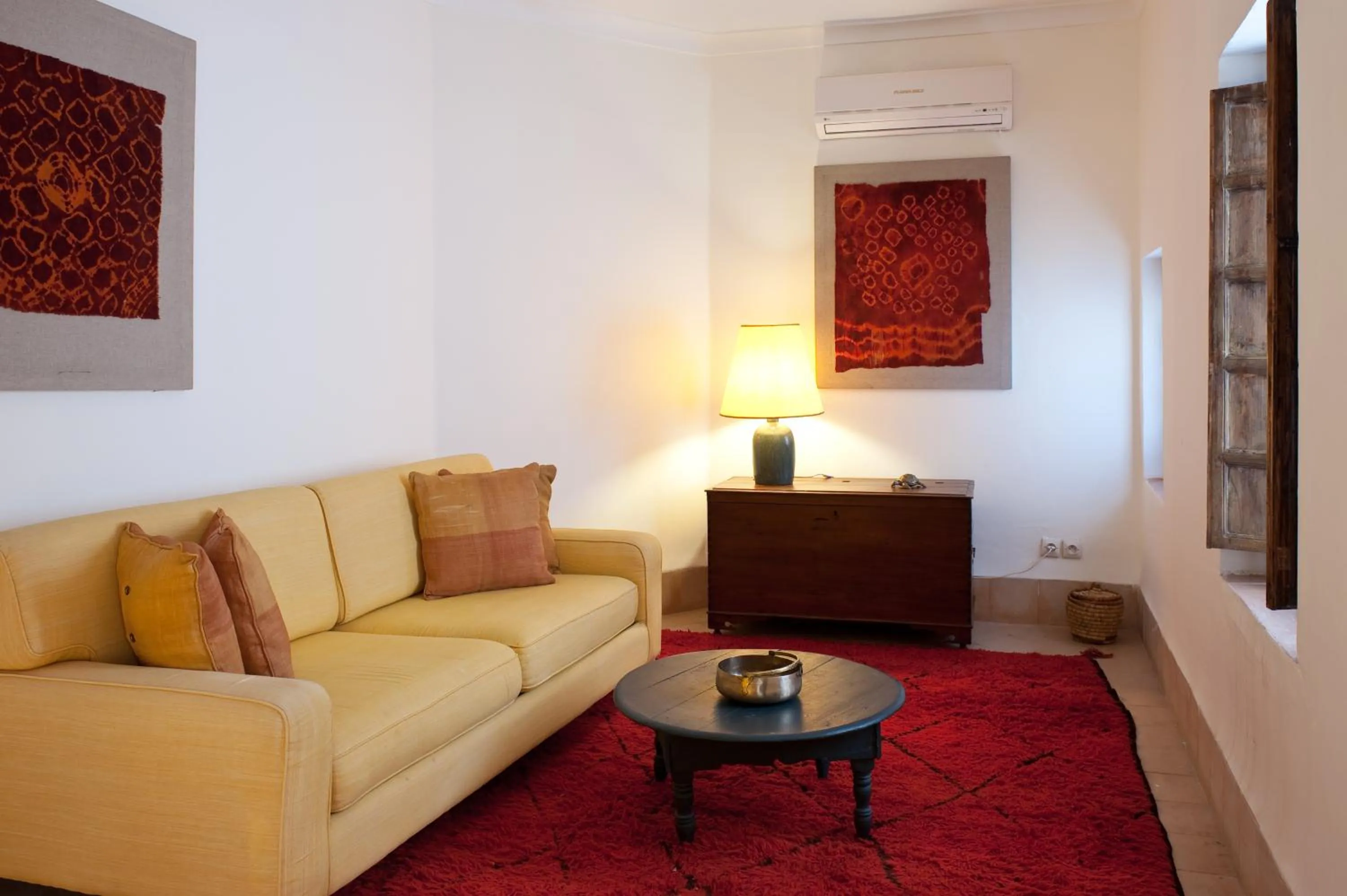 Seating area in Riyad El Cadi