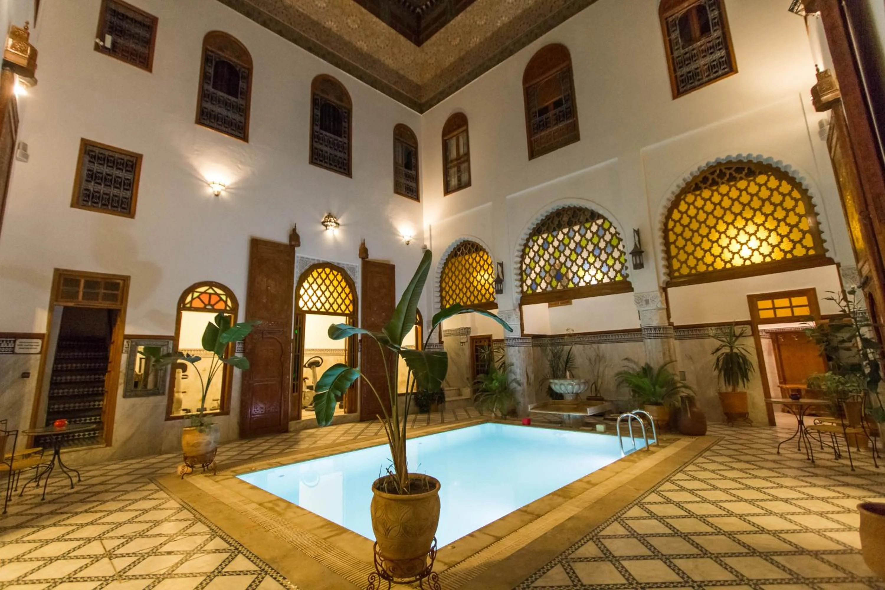 Pool view in Le Riad Palais d'hotes Suites & Spa Fes