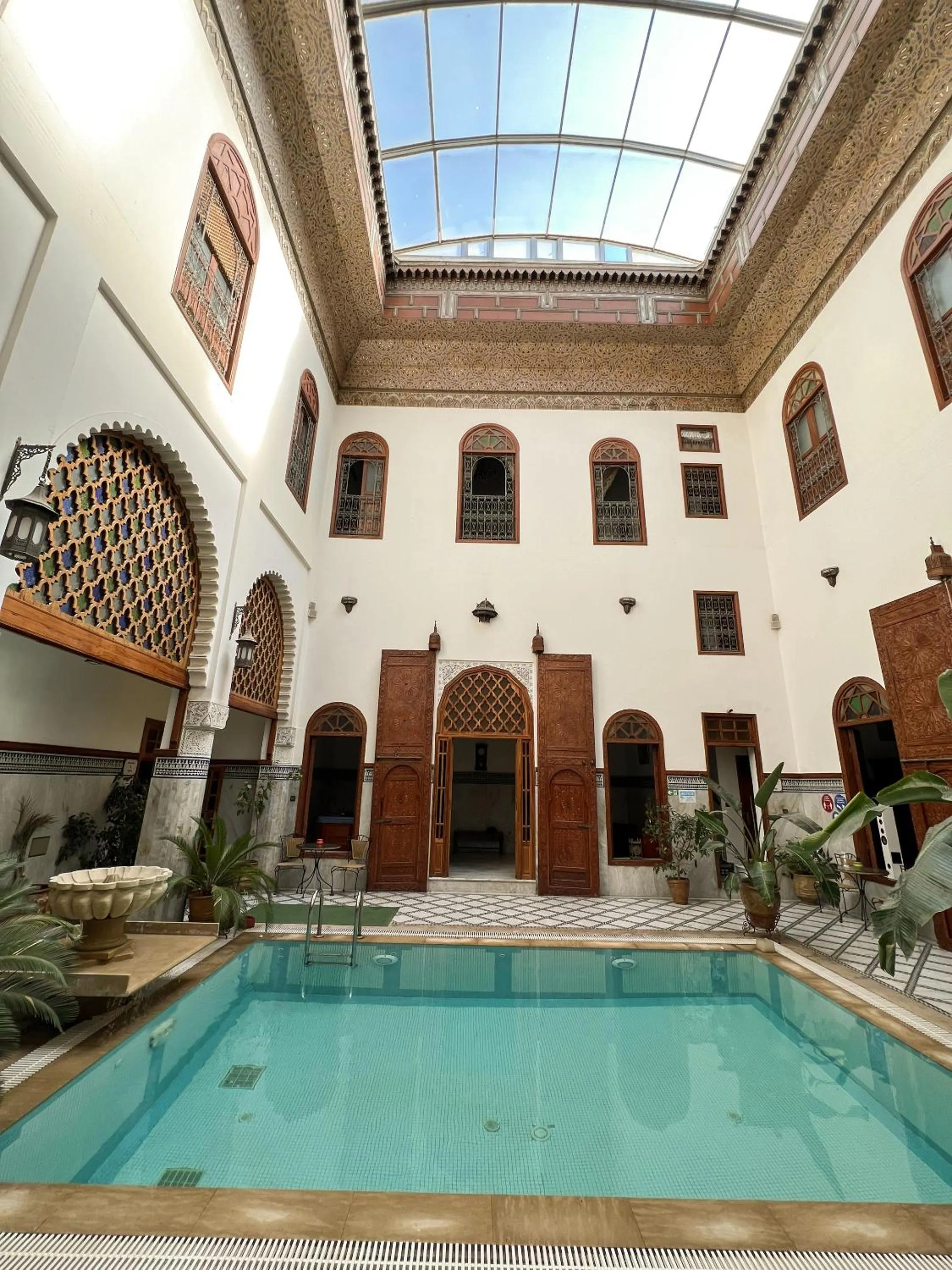 Swimming pool in Le Riad Palais d'hotes Suites & Spa Fes