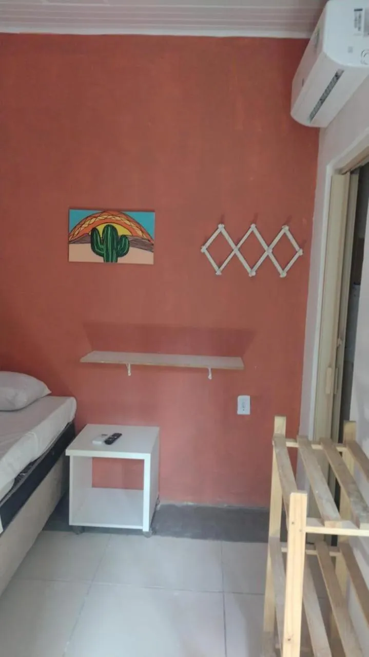 Bed in Pousada Maceio Praia