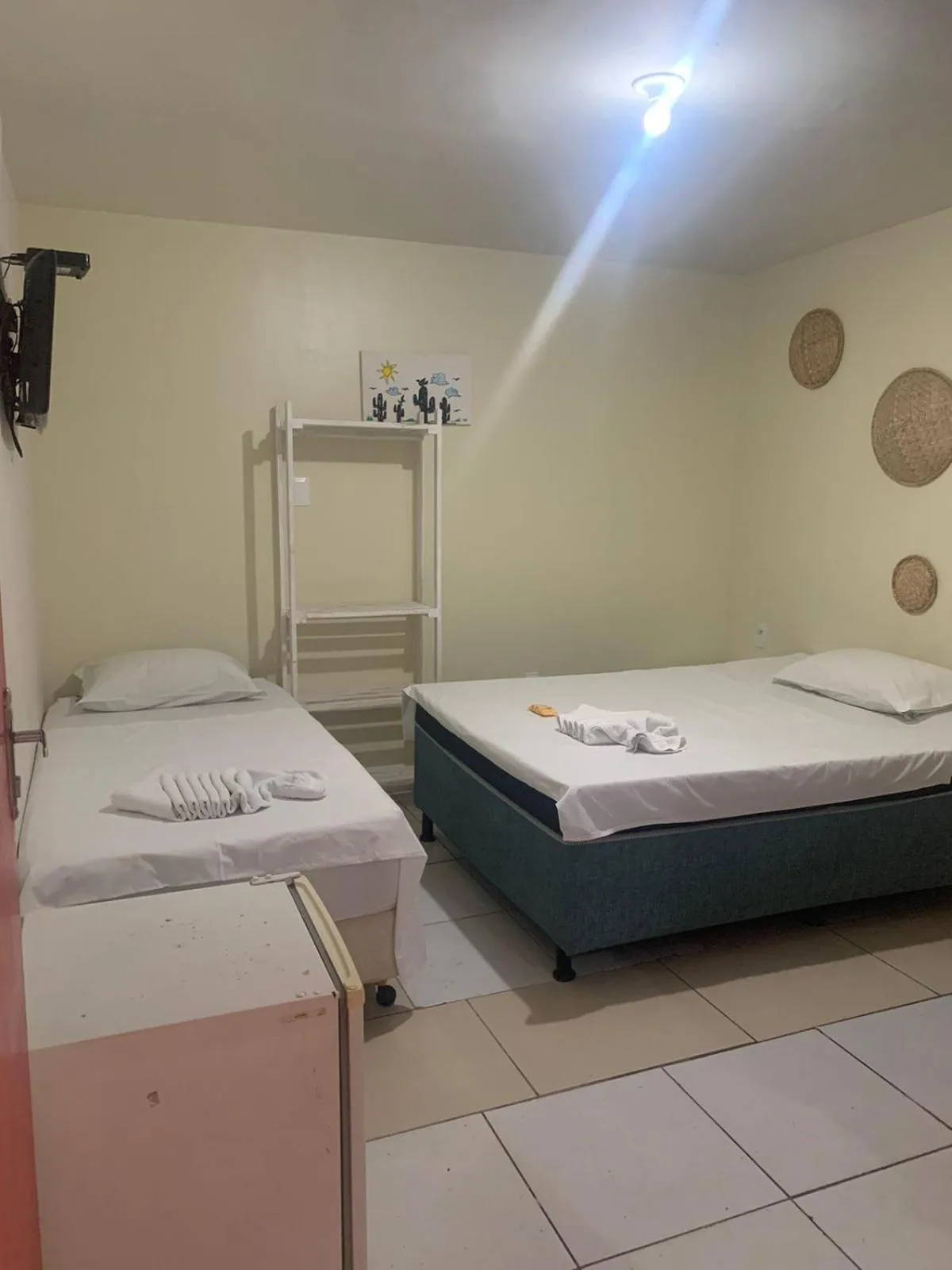 Bed in Pousada Maceio Praia