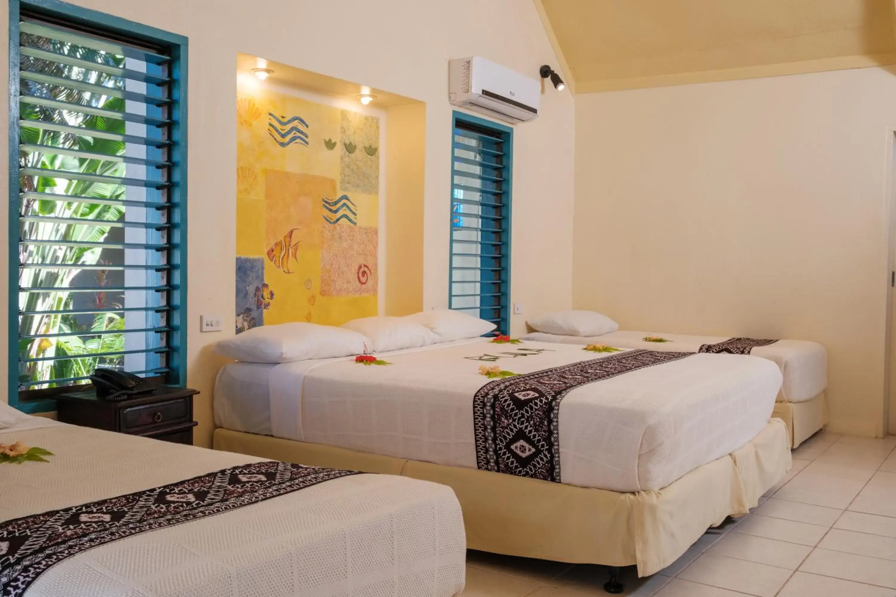 Bed in Fiji Hideaway Resort & Spa Bed in Fiji Hideaway Resort & Spa