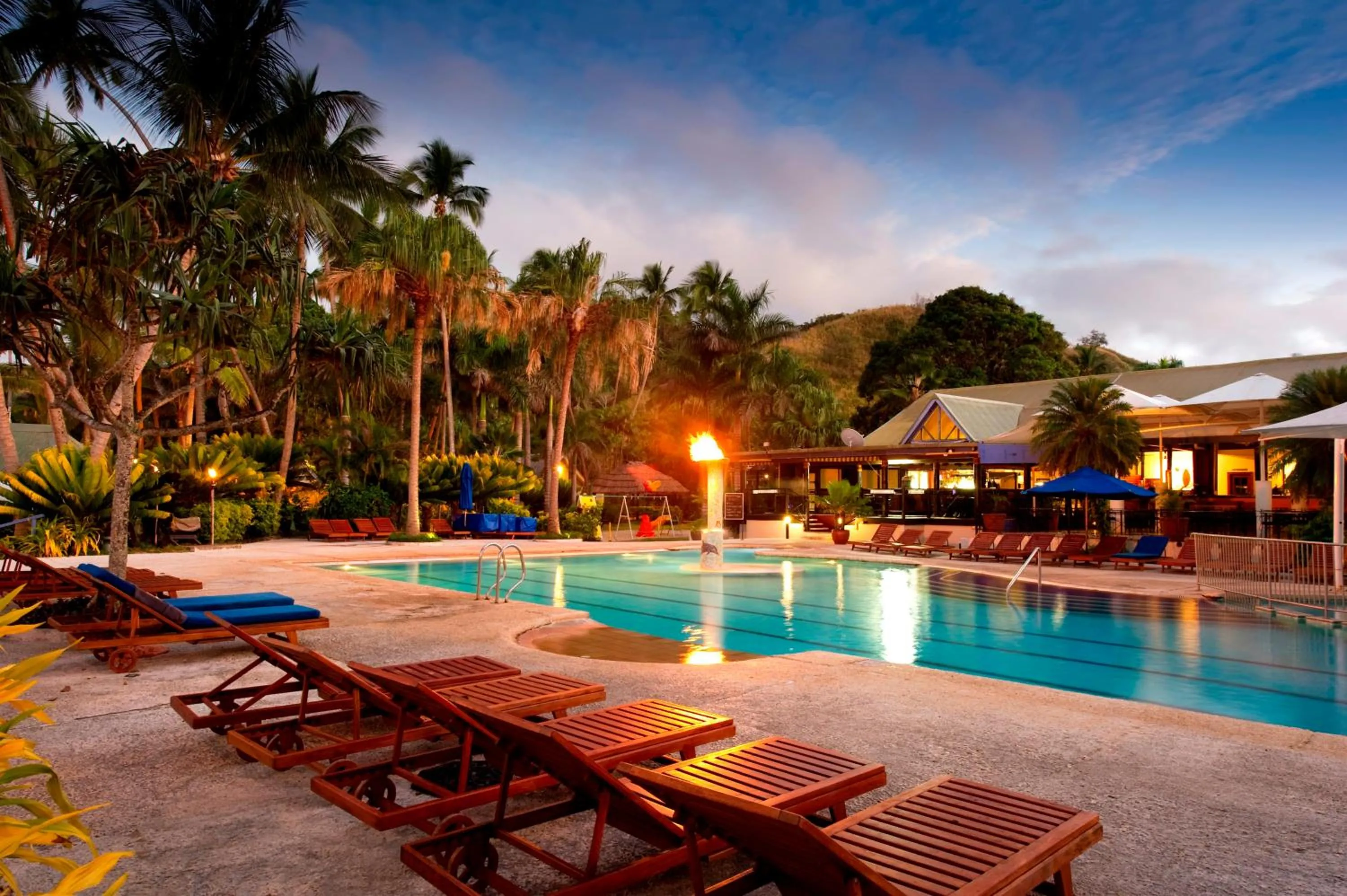 Swimming pool in Fiji Hideaway Resort & Spa