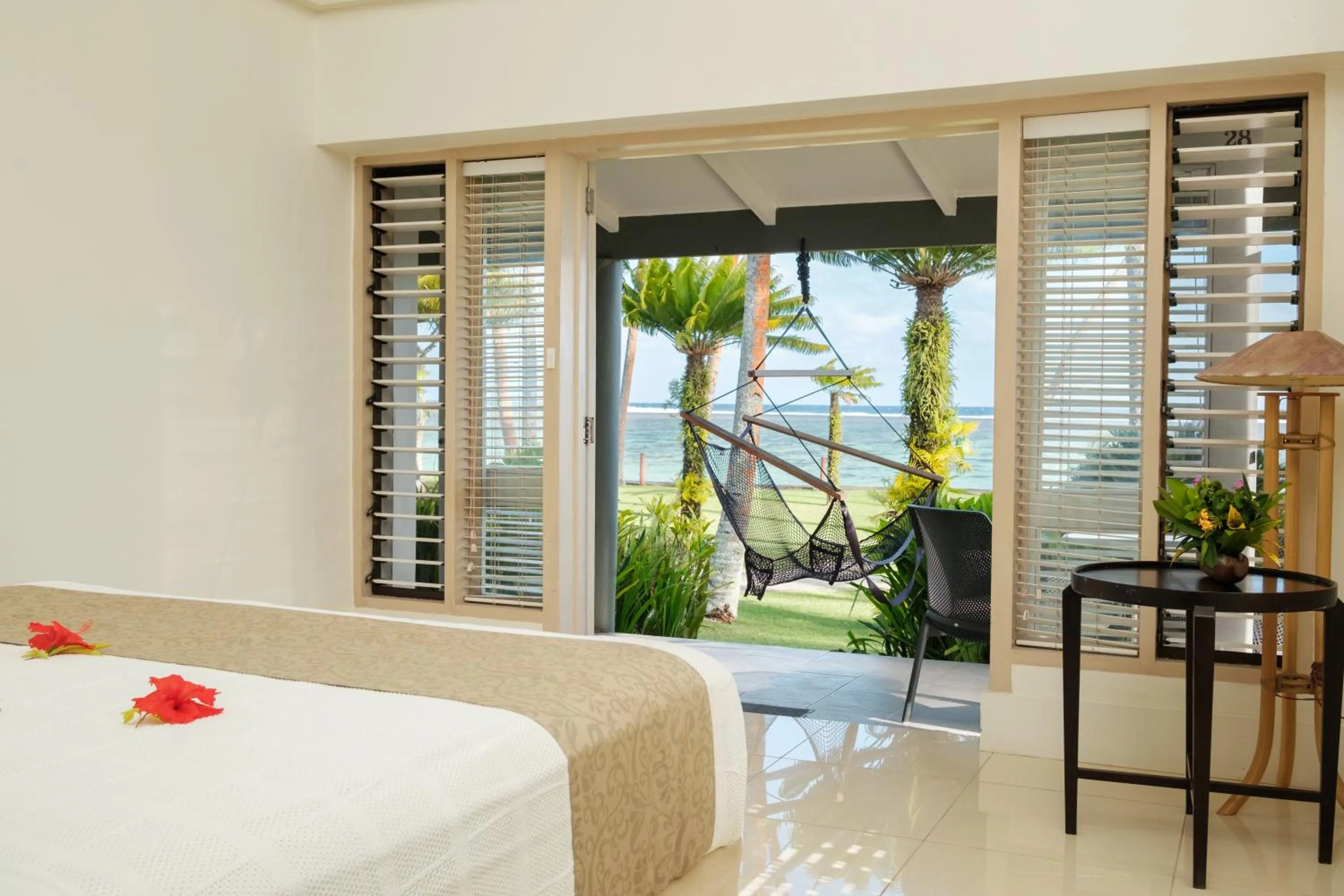 Bed in Fiji Hideaway Resort & Spa