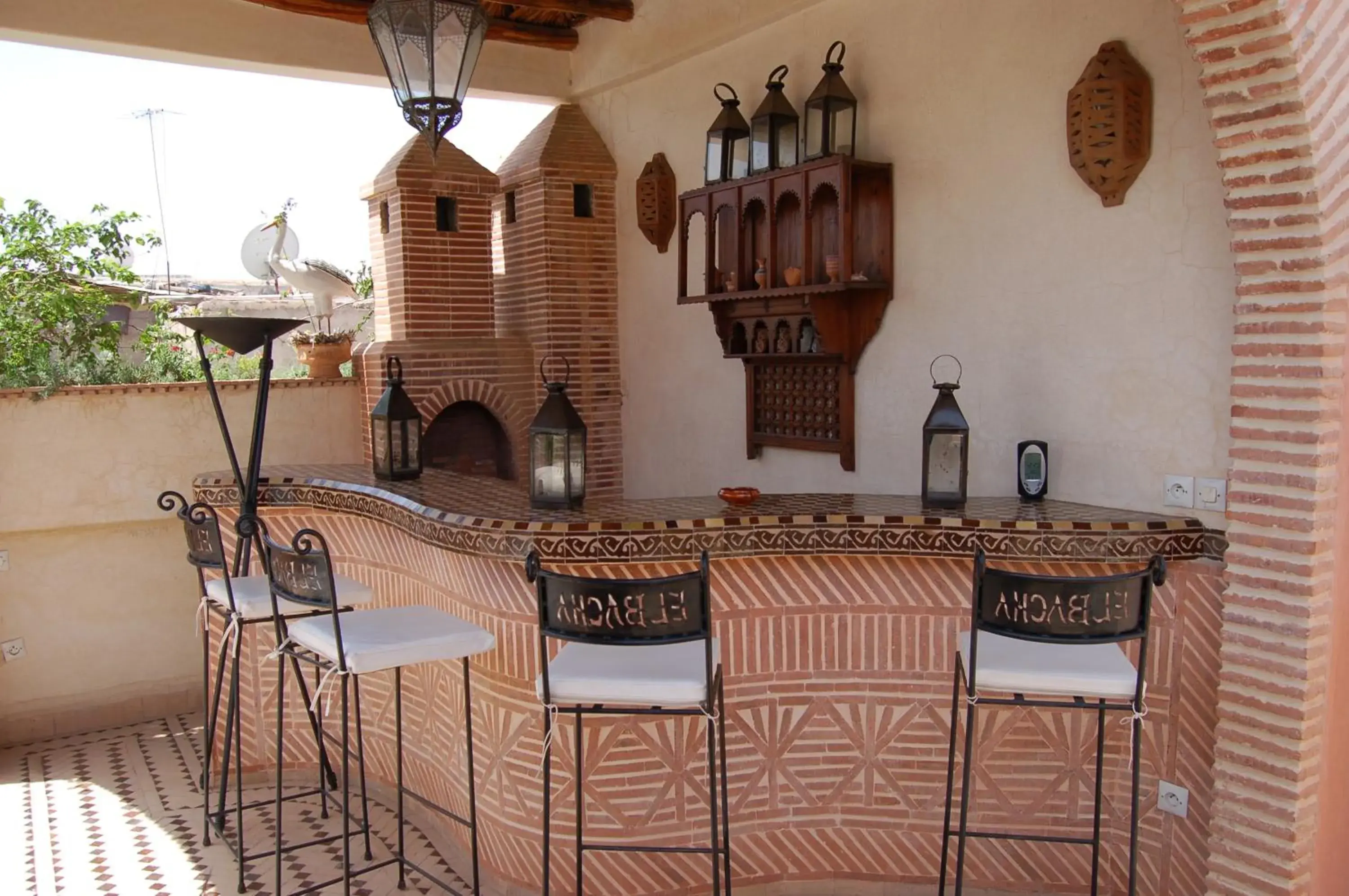 Lounge or bar in Riad Les Trois Palmiers El Bacha Lounge or bar in Riad Les Trois Palmiers El Bacha