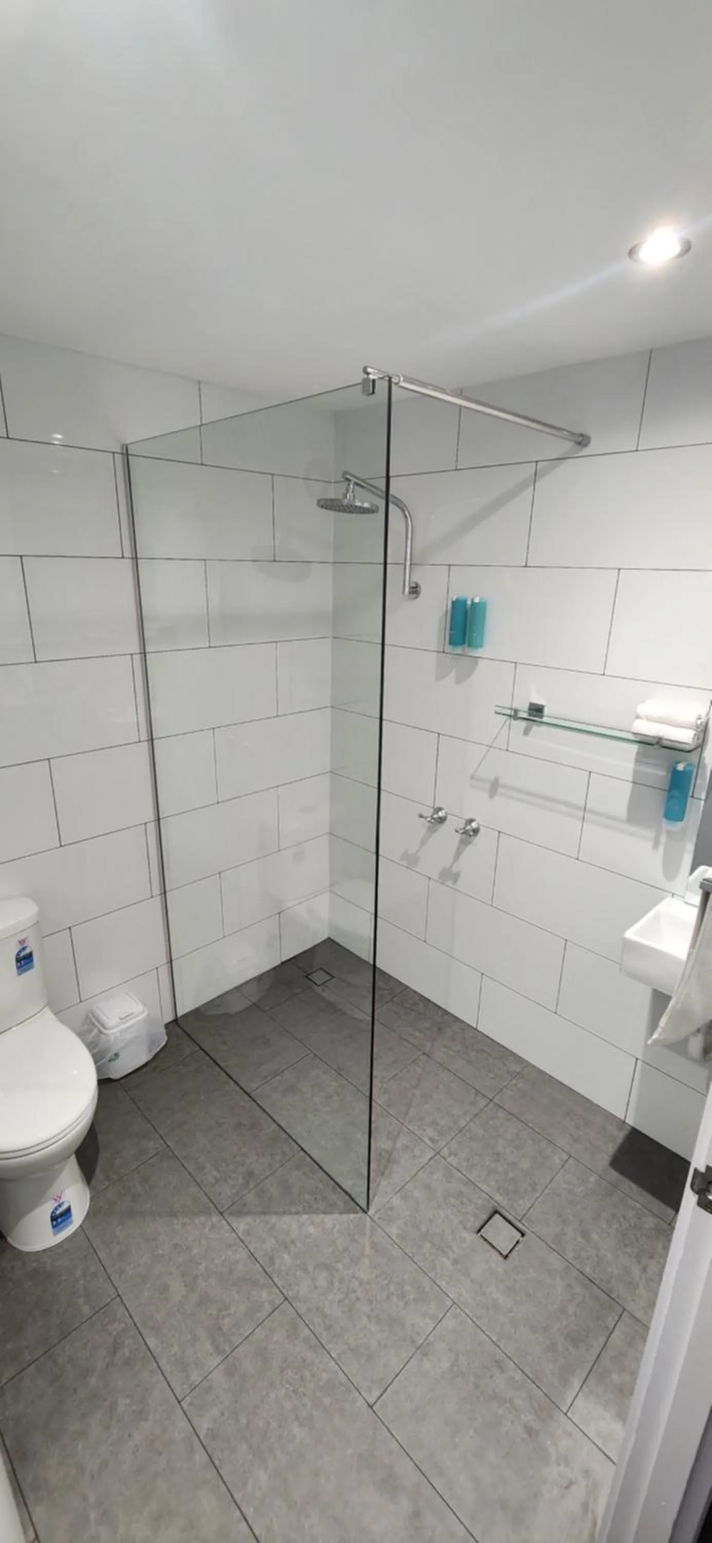 Shower in Barham Bridge Motor Inn