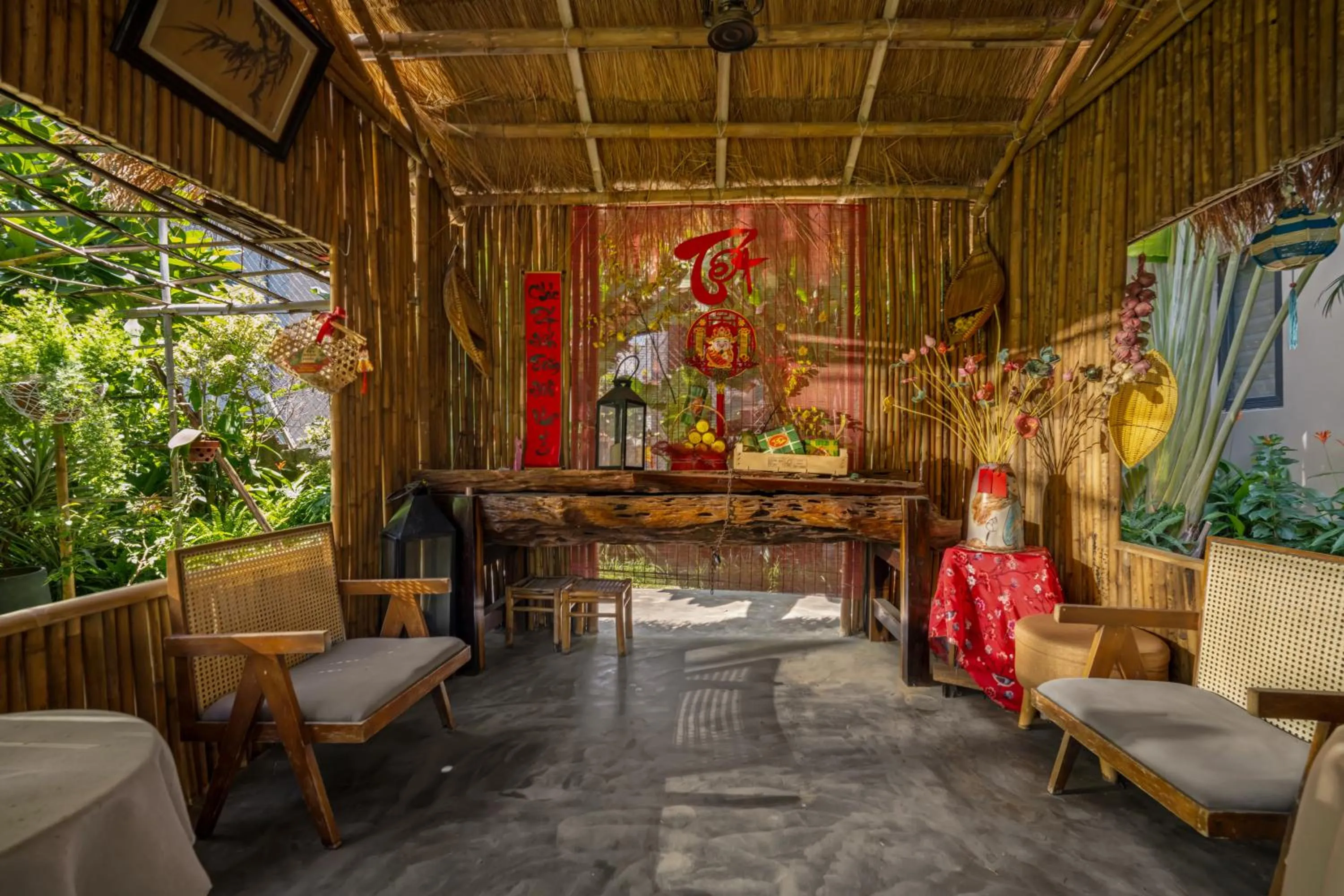 Garden in Tashi Ocean Garden & Apartment Da Nang - My Khe Beach