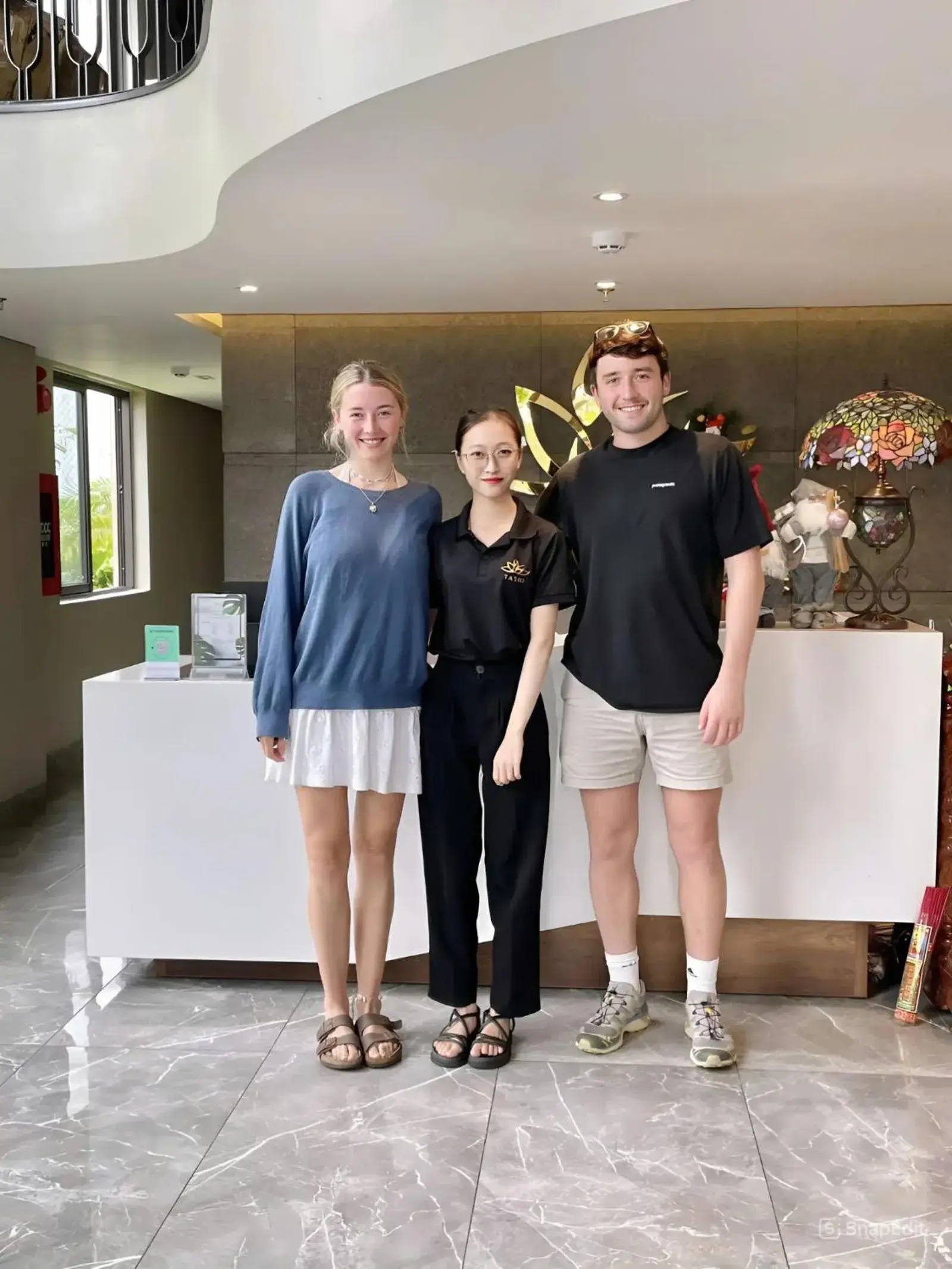 Lobby or reception in Tashi Ocean Garden & Apartment Da Nang - My Khe Beach Lobby or reception in Tashi Ocean Garden & Apartment Da Nang - My Khe Beach