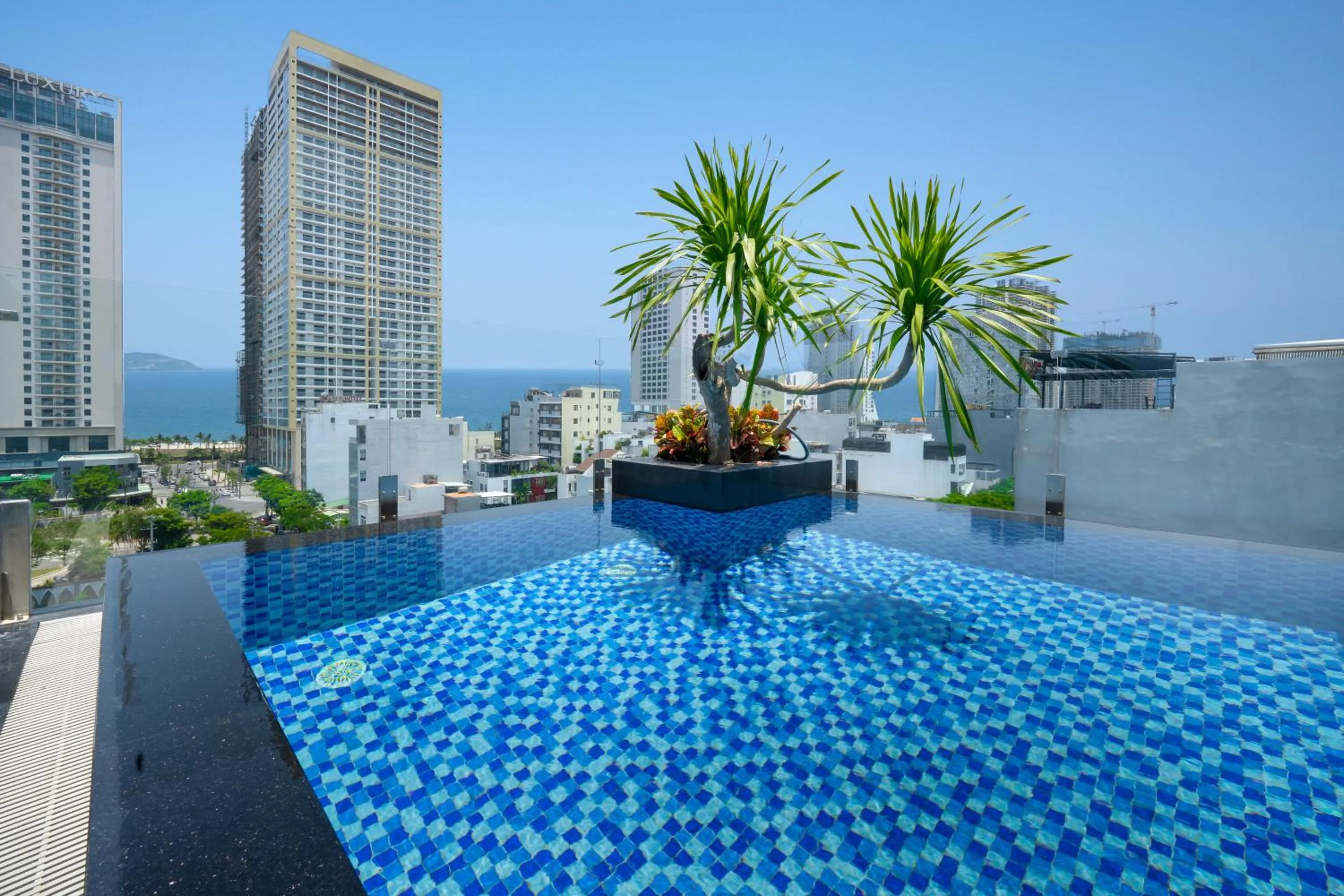 Pool view in Tashi Ocean Garden & Apartment Da Nang - My Khe Beach