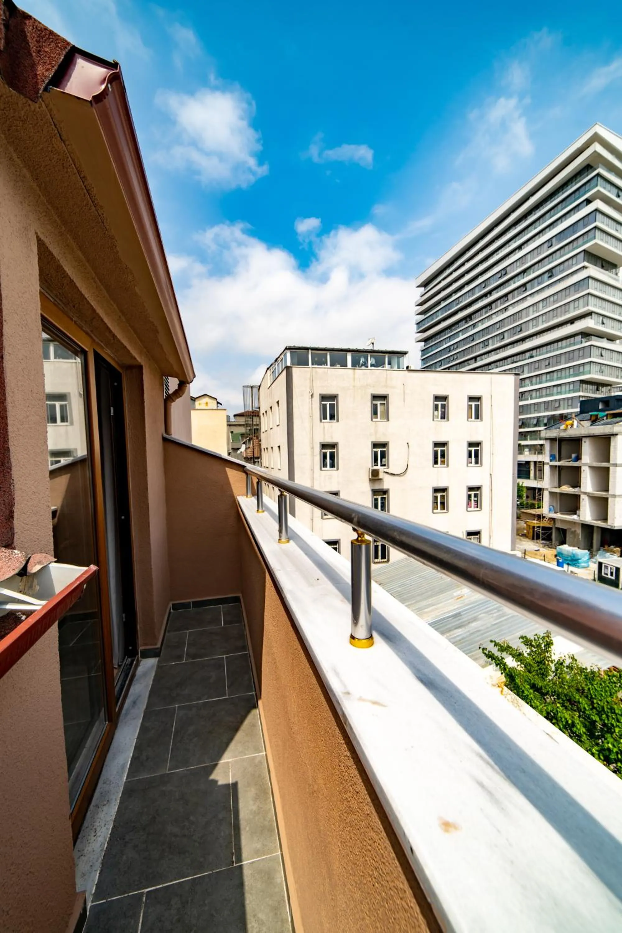 City view in Garden Room Suit Hotel