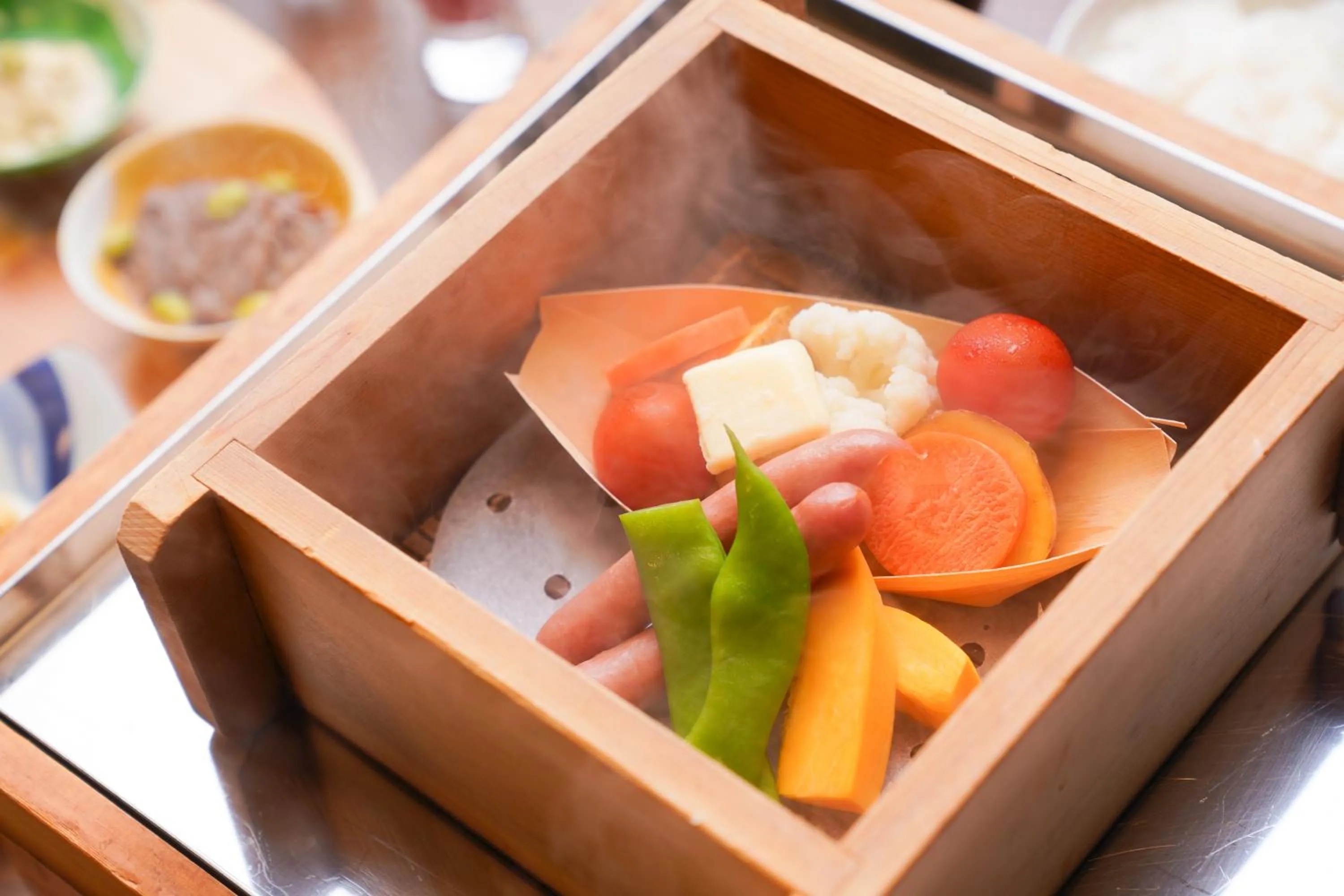 Food and drinks in Jozankei Onsen Yurakusoan