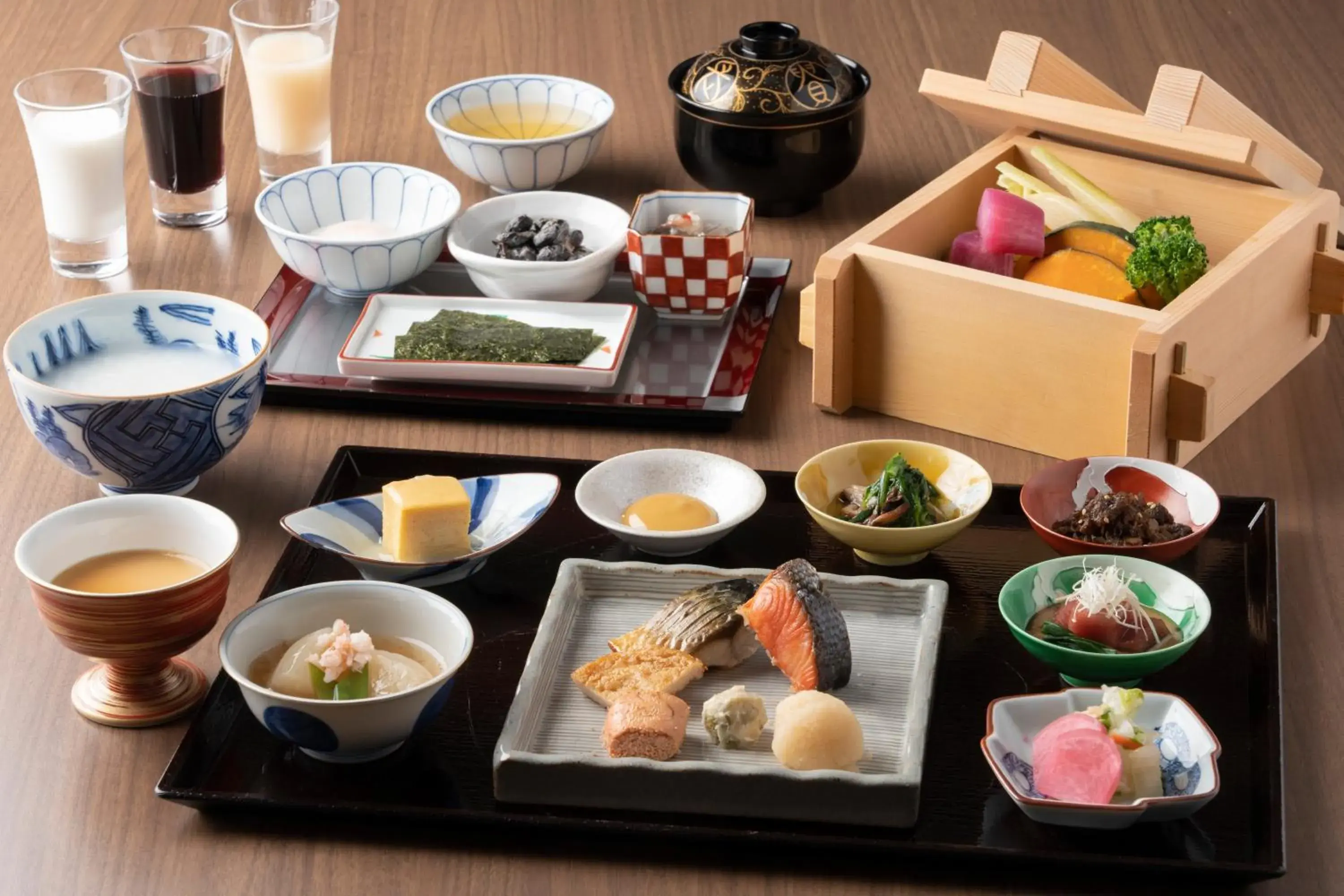 Breakfast in Jozankei Onsen Yurakusoan Breakfast in Jozankei Onsen Yurakusoan