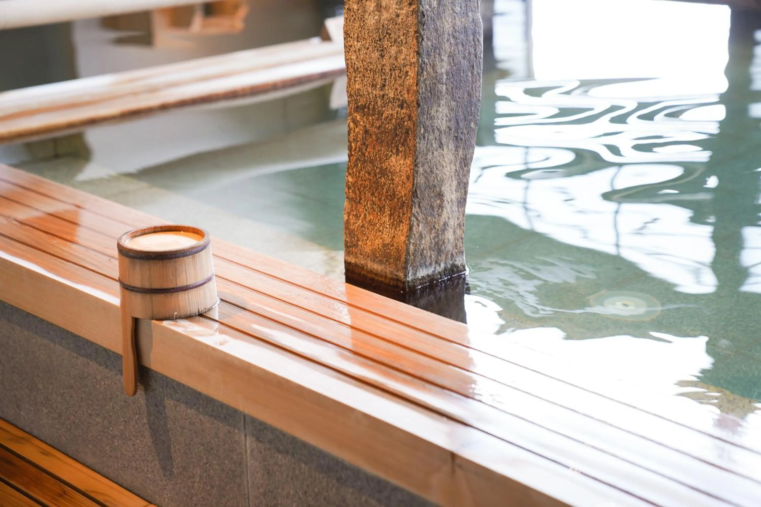 Public Bath in Jozankei Onsen Yurakusoan