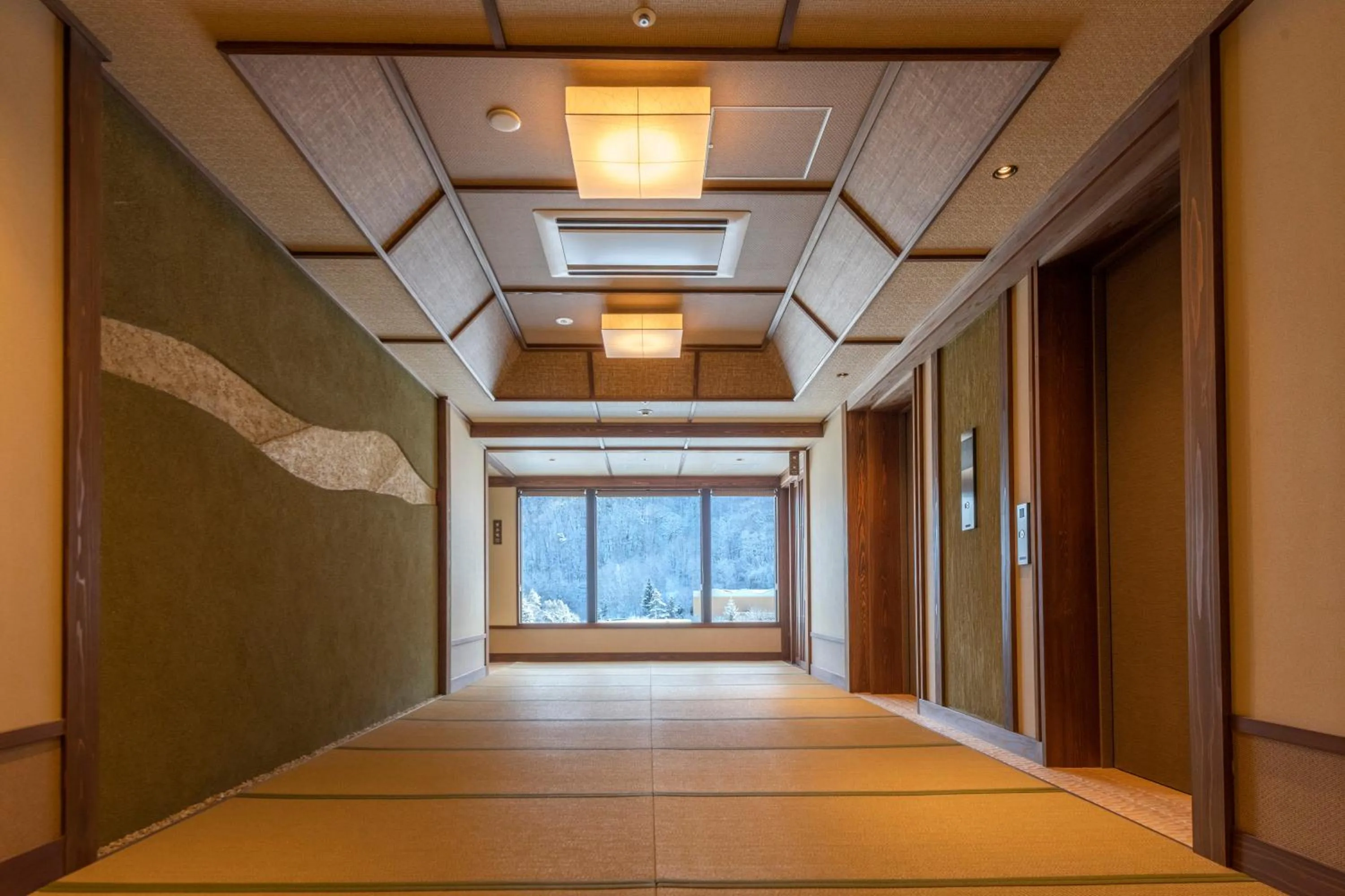 Area and facilities in Jozankei Onsen Yurakusoan