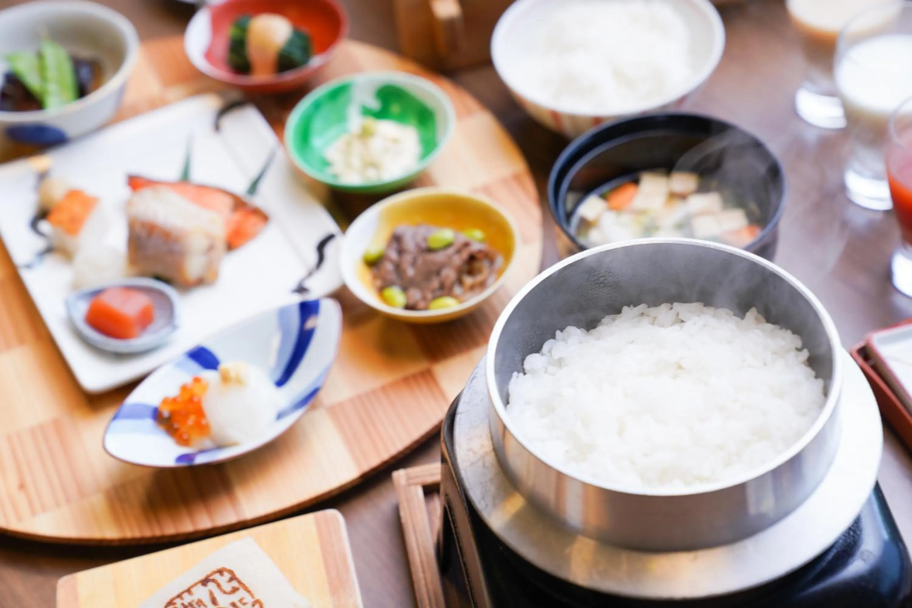 Food and drinks in Jozankei Onsen Yurakusoan