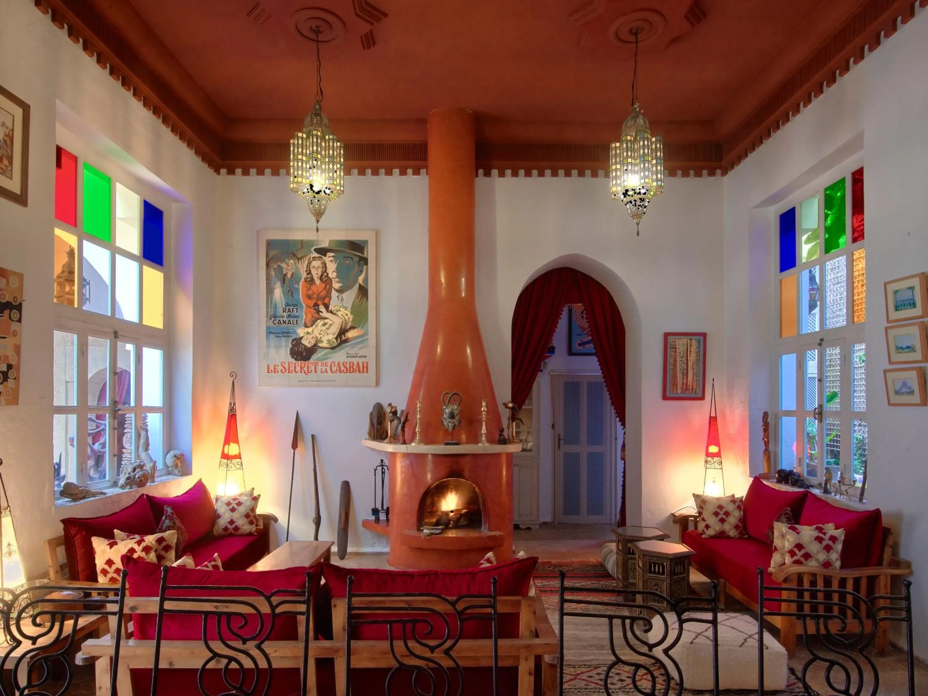 Living room in Ryad Watier & SPA