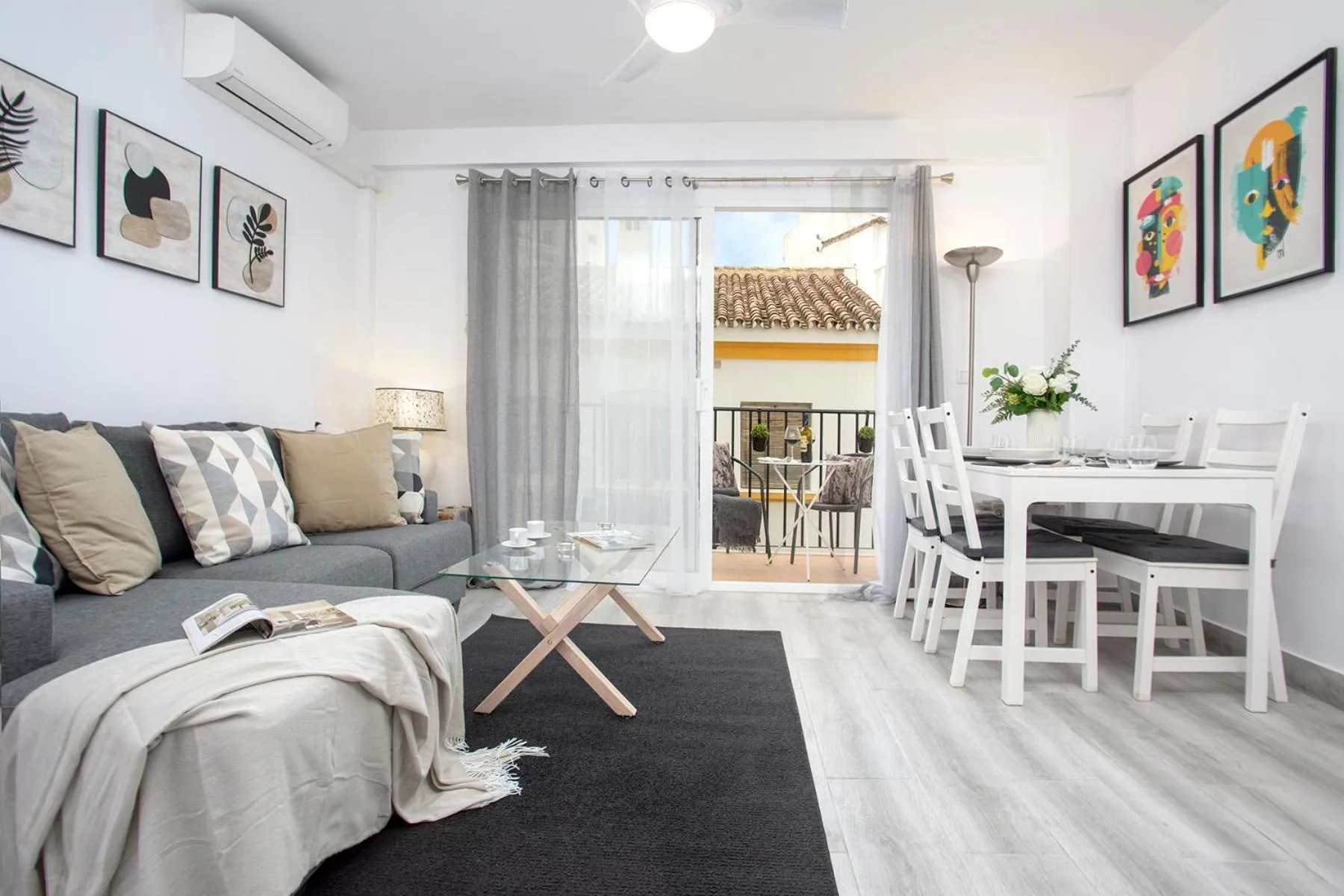 Living room in Rosa Marbella