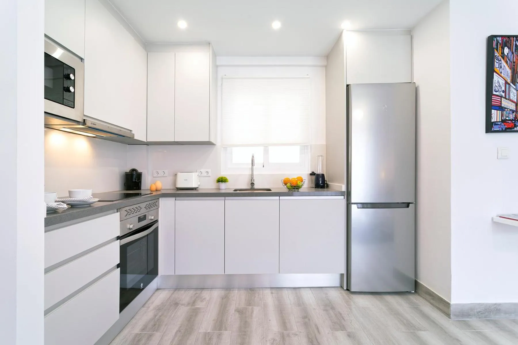 Kitchen or kitchenette in Rosa Marbella