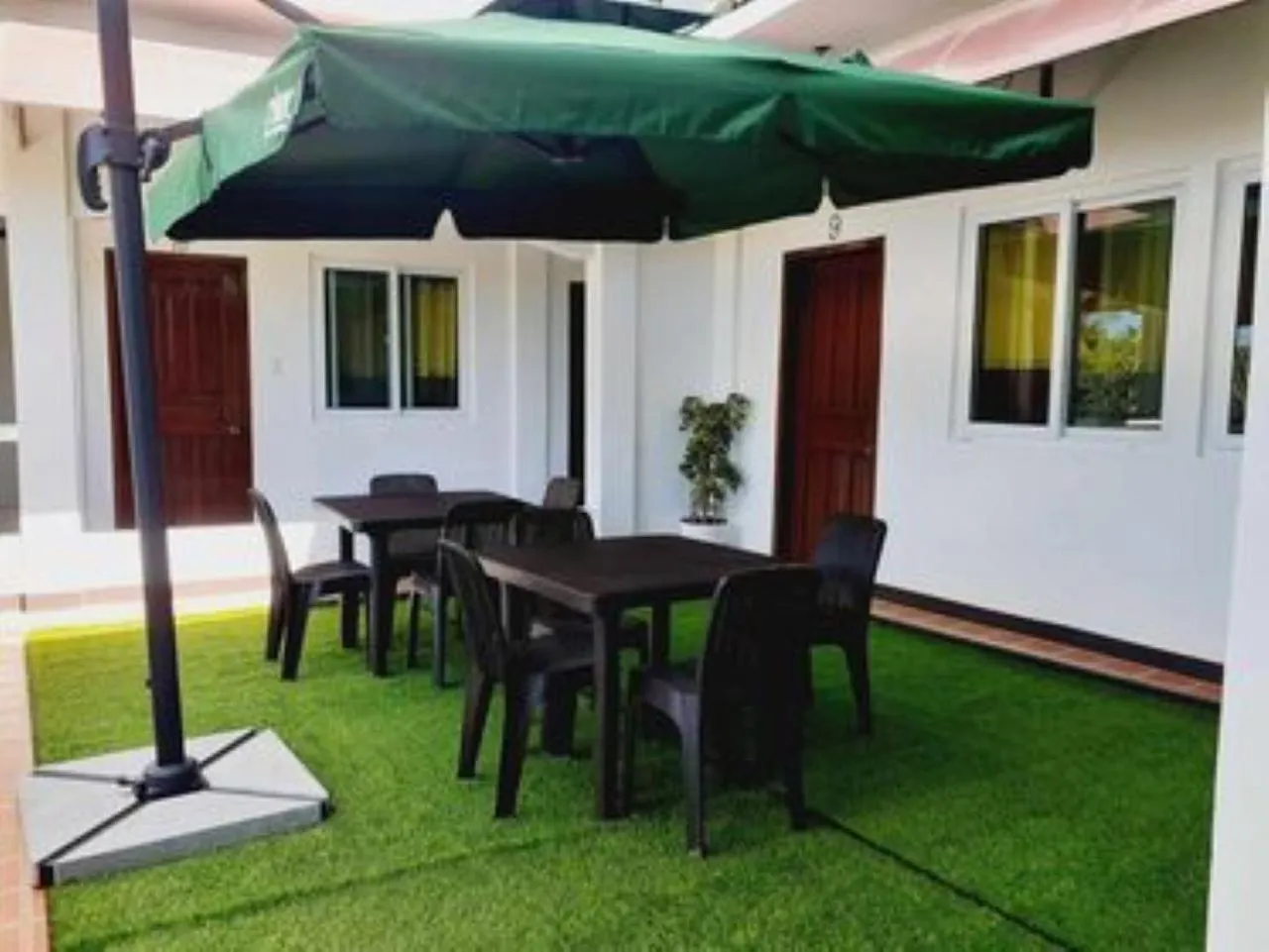 Patio in Alona Rose Hotel by SMS Hospitality