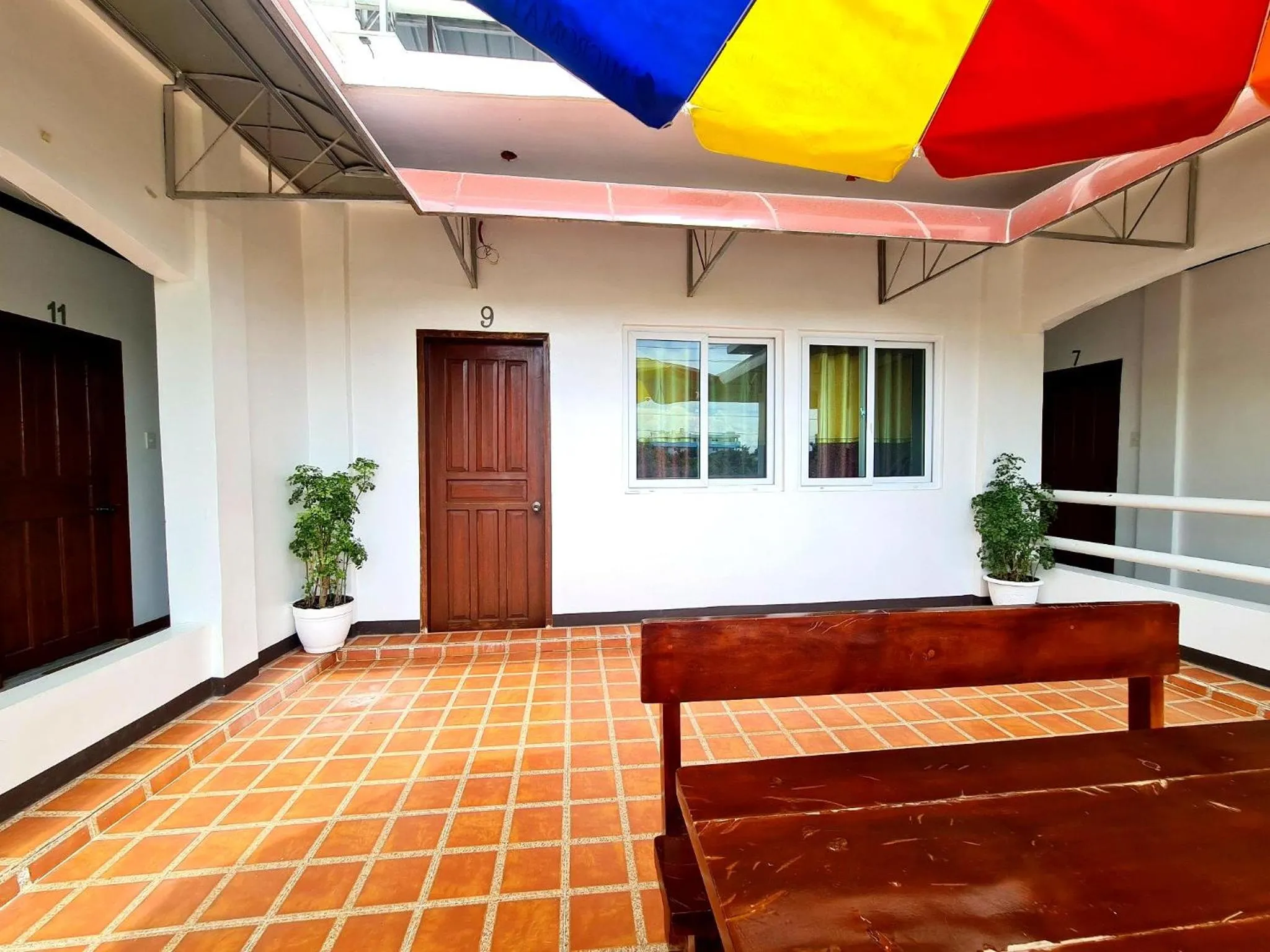 Balcony/Terrace in Alona Rose Hotel by SMS Hospitality