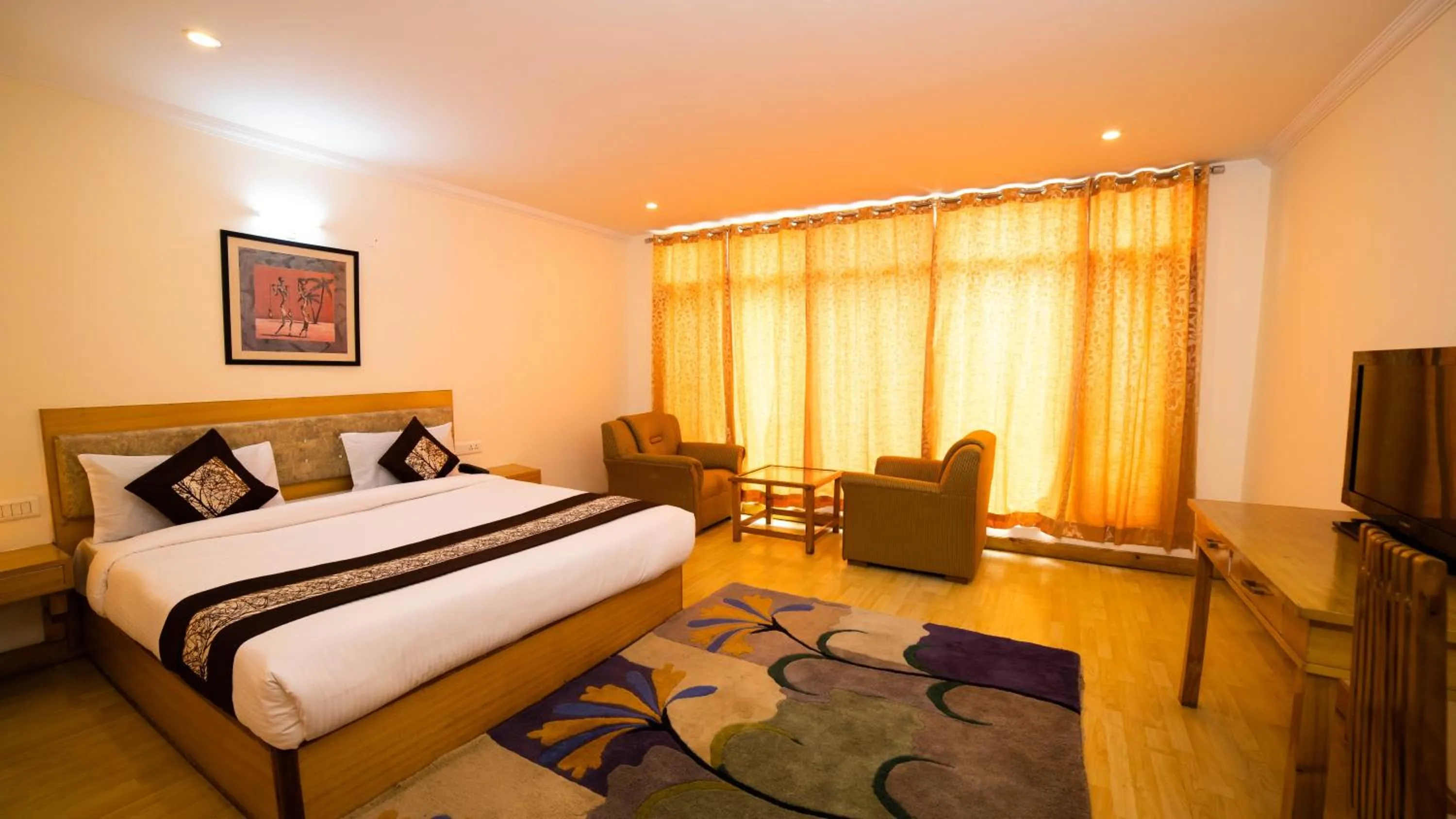 Photo of the whole room, Bed in Vaayu Resorts And Spa