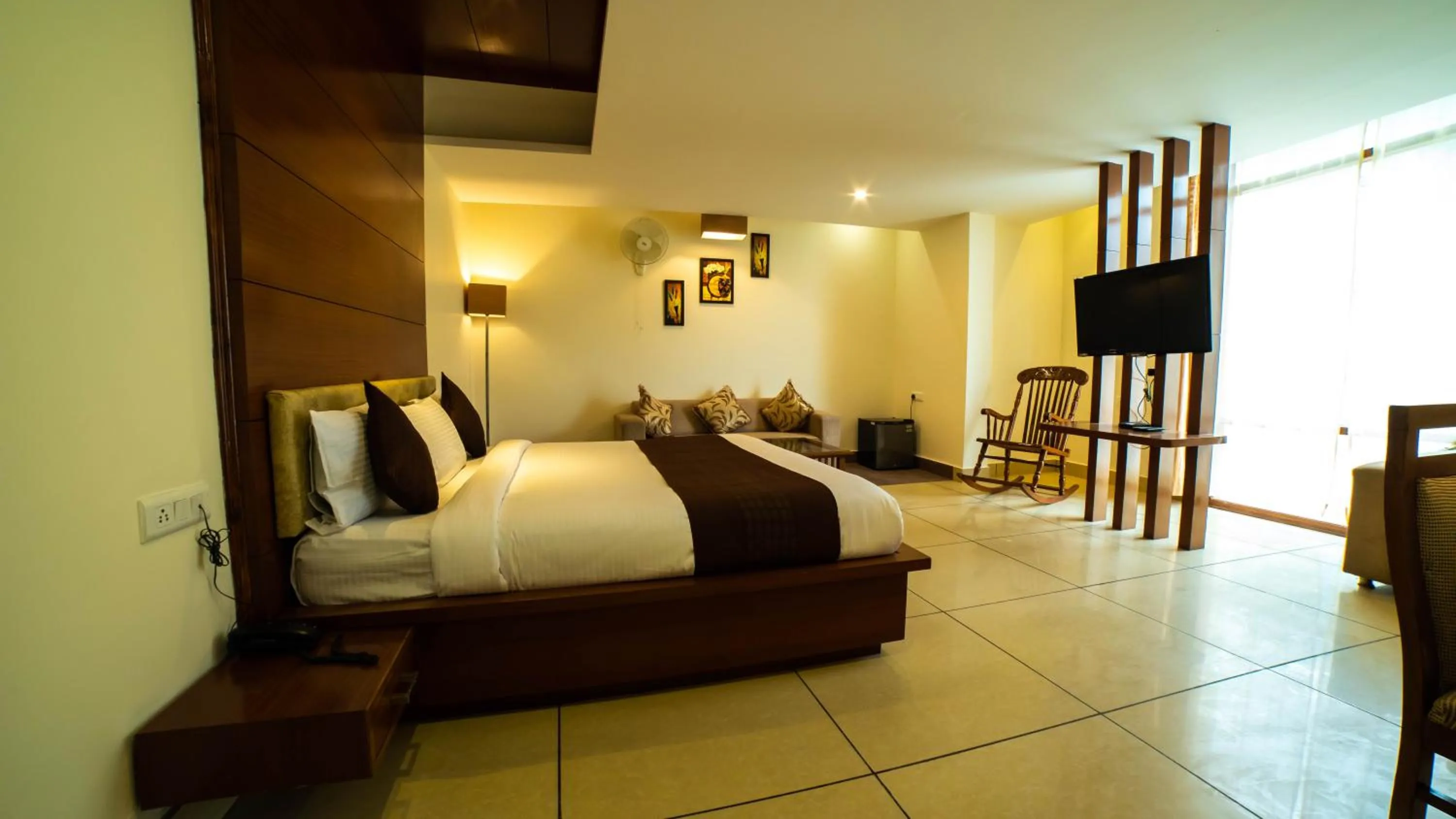 Photo of the whole room, Bed in Vaayu Resorts And Spa