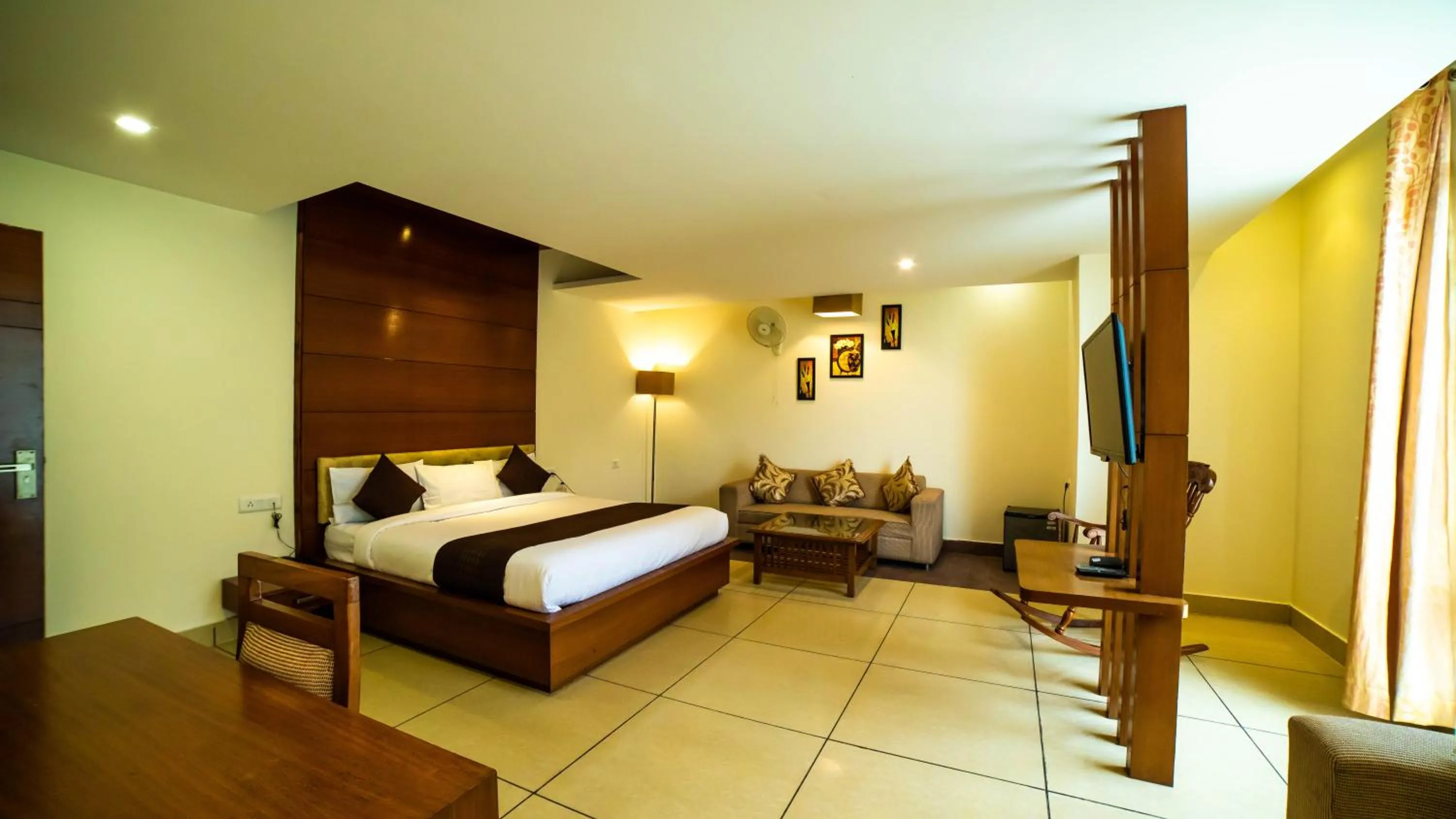 Photo of the whole room, Bed in Vaayu Resorts And Spa