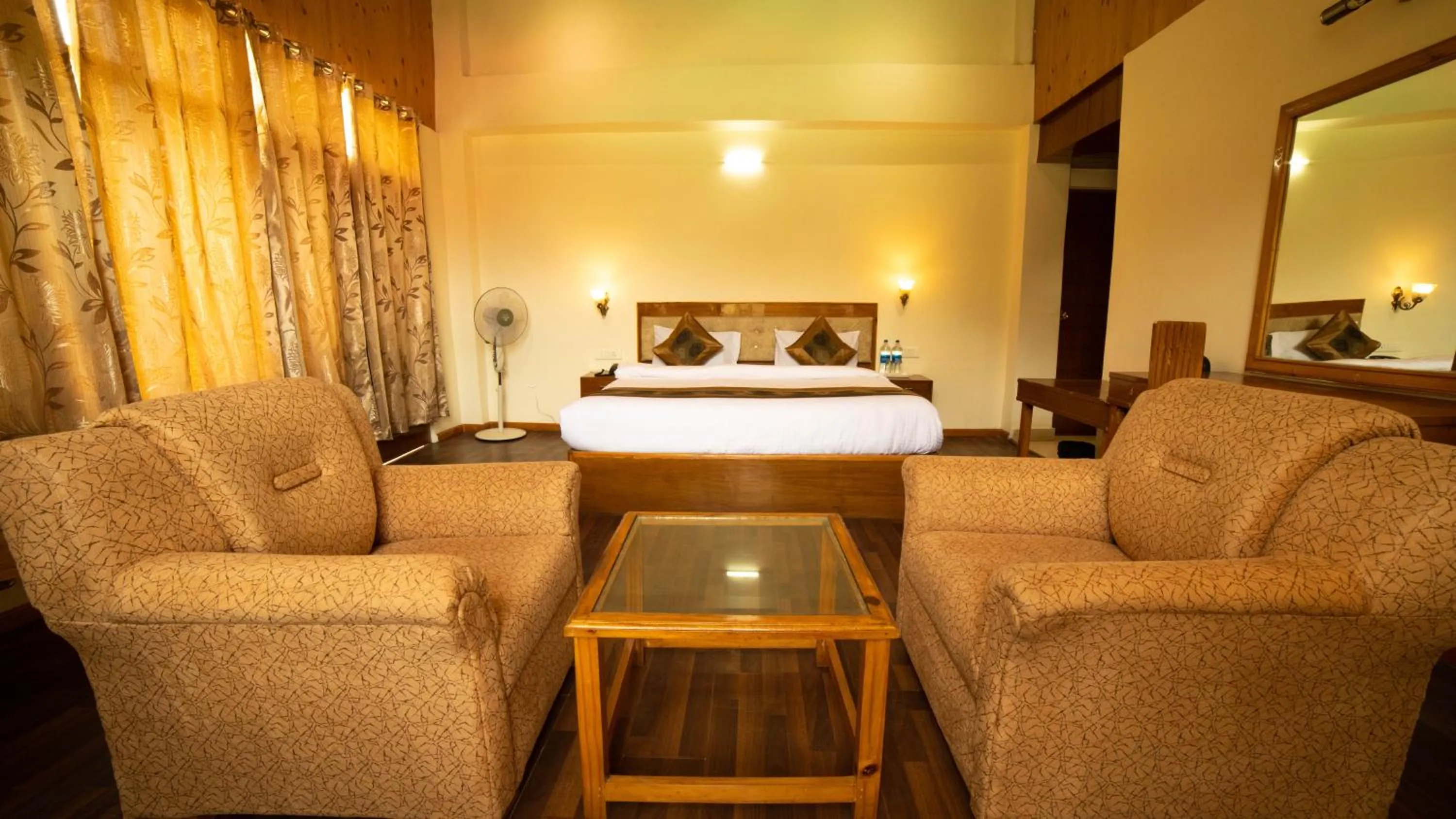 Photo of the whole room, Bed in Vaayu Resorts And Spa