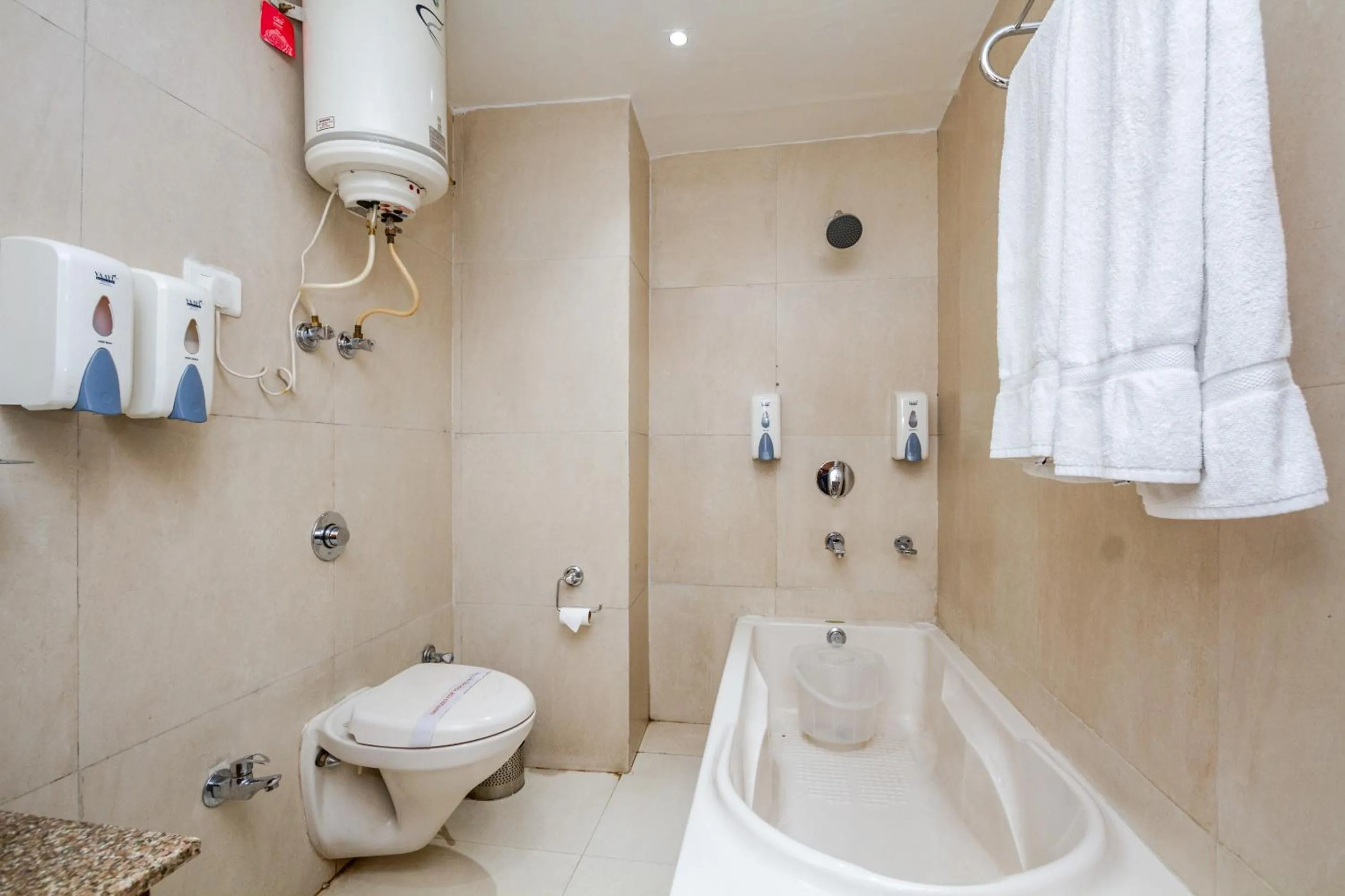 Shower in Vaayu Resorts And Spa