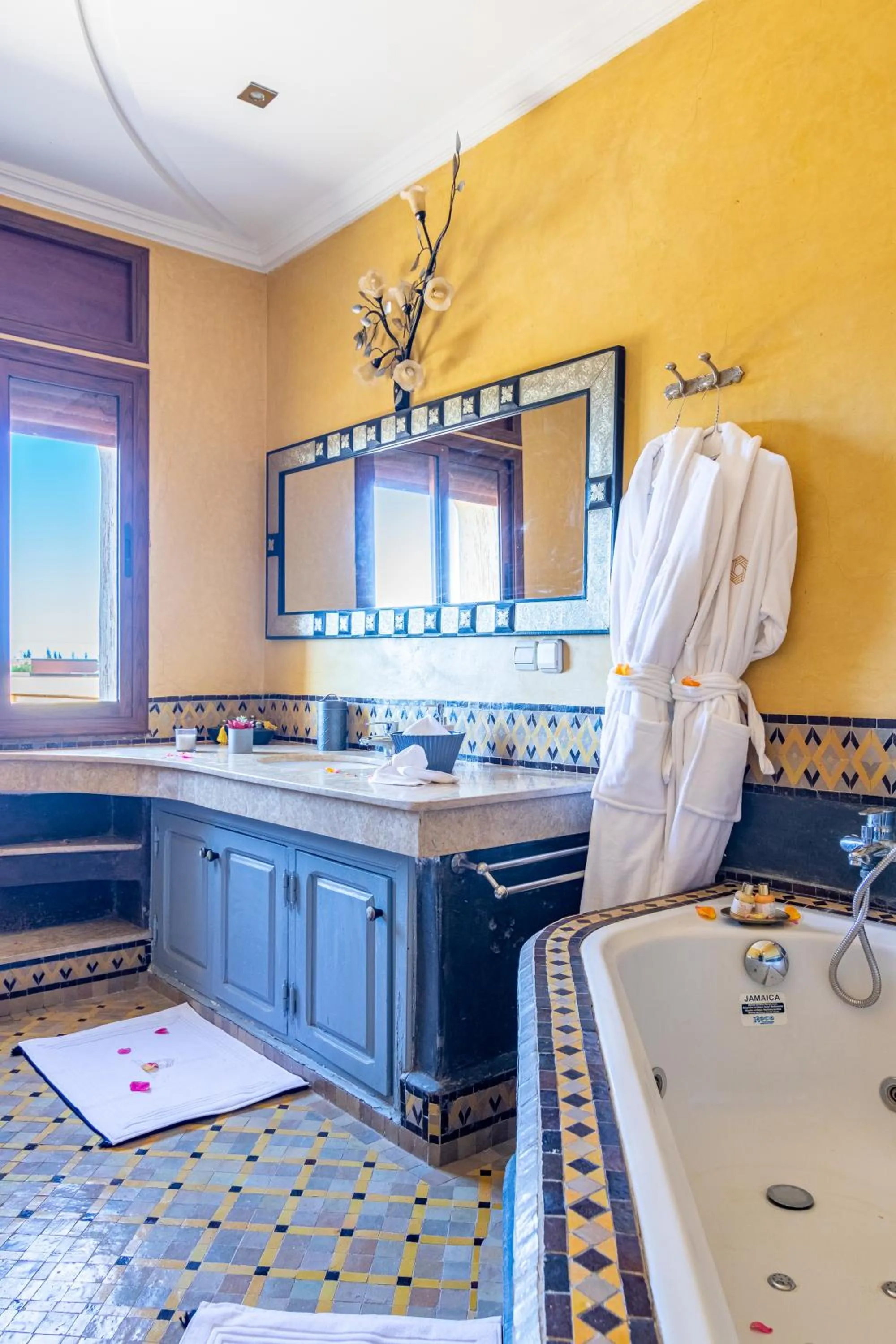 Bathroom in Palais les sources de l'atlas & spa