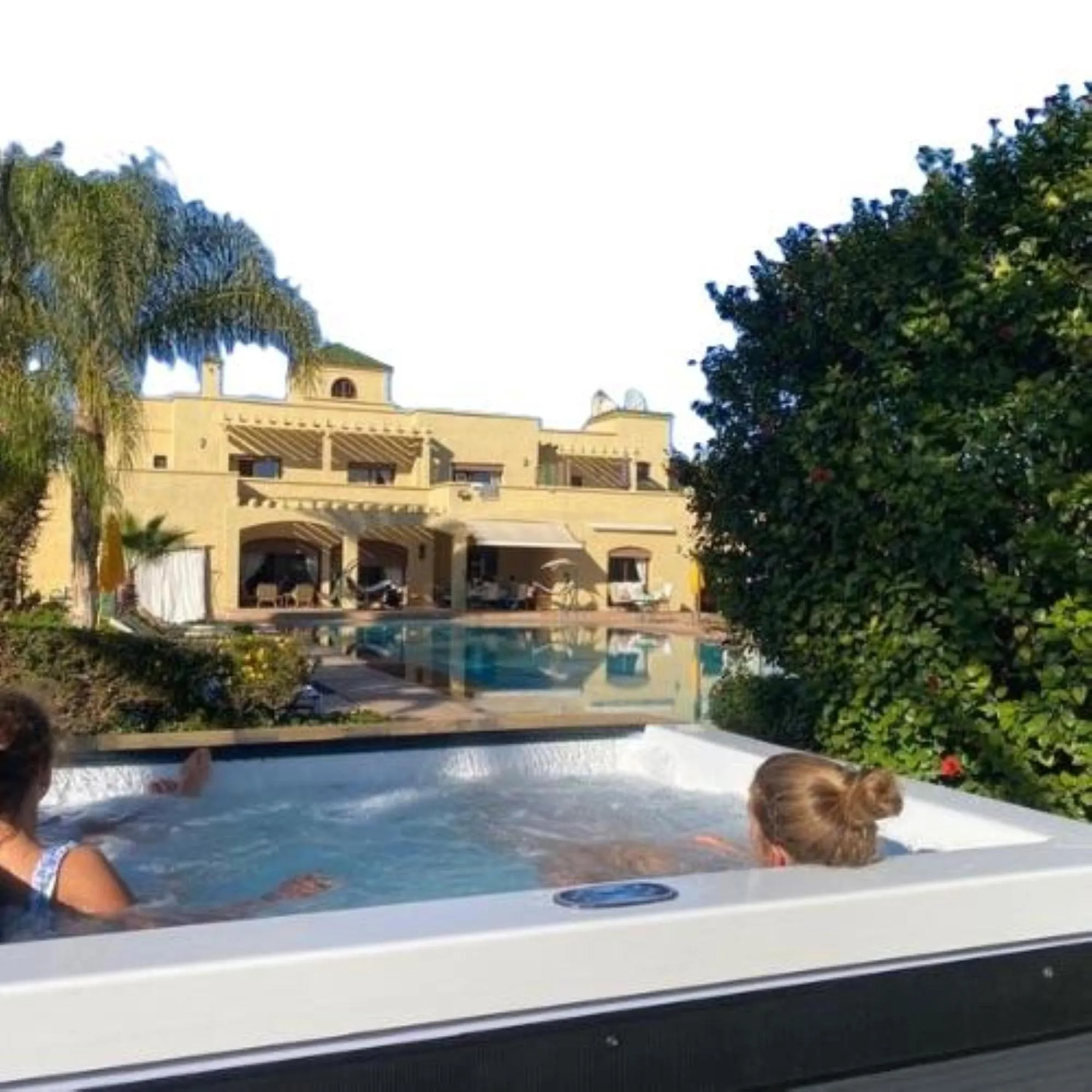 Hot Tub in Palais les sources de l'atlas & spa