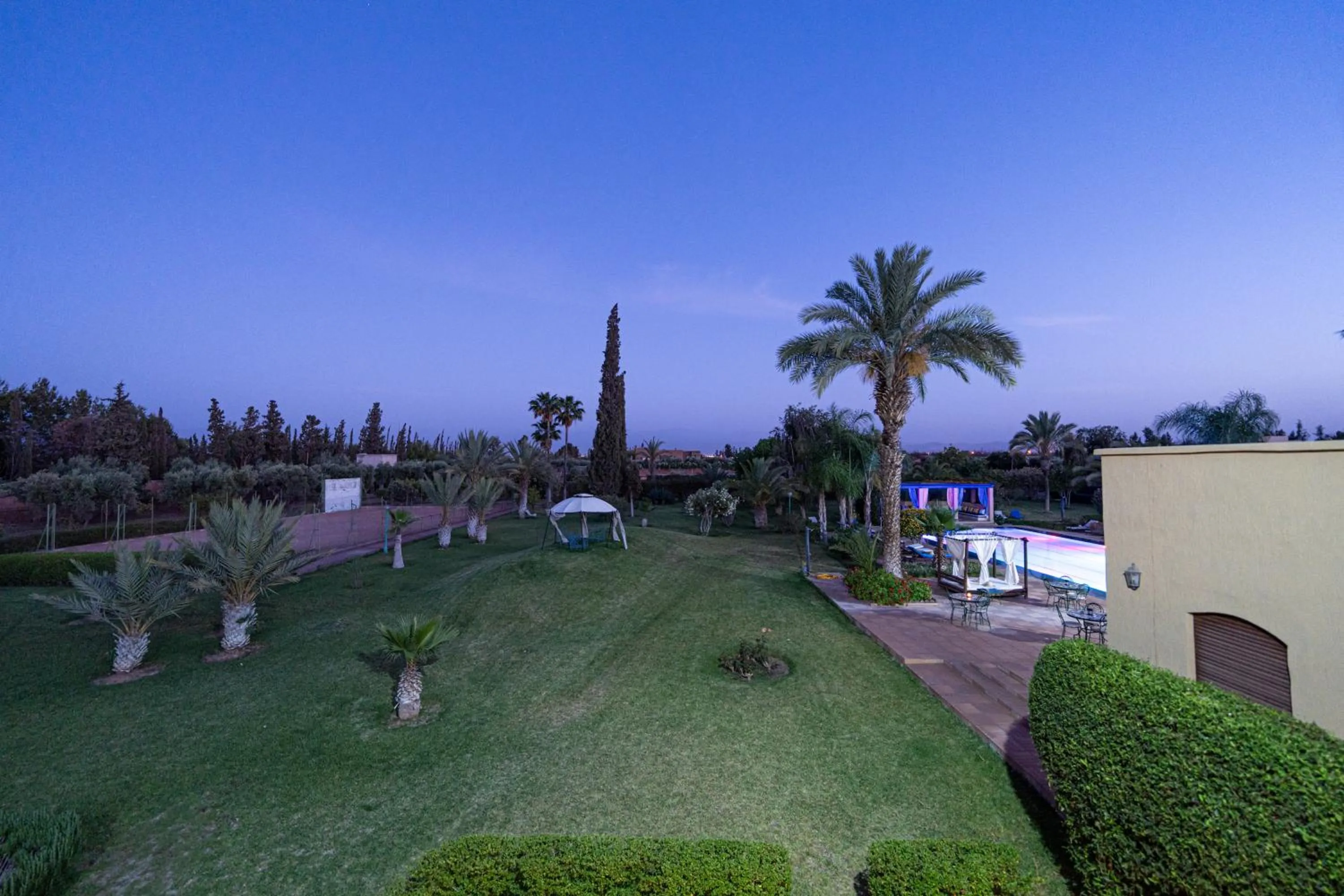Garden in Palais les sources de l'atlas & spa
