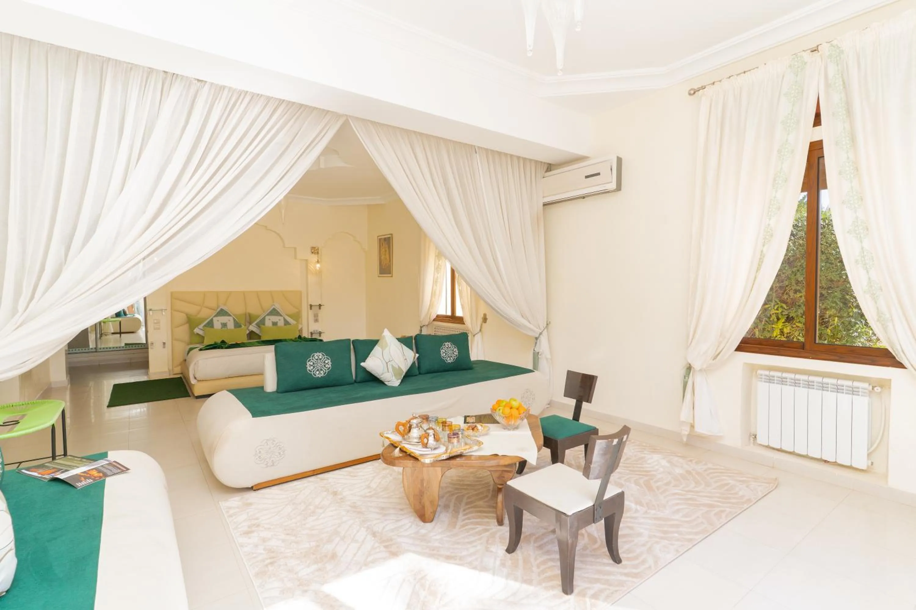 Living room in Palais les sources de l'atlas, Padel & spa