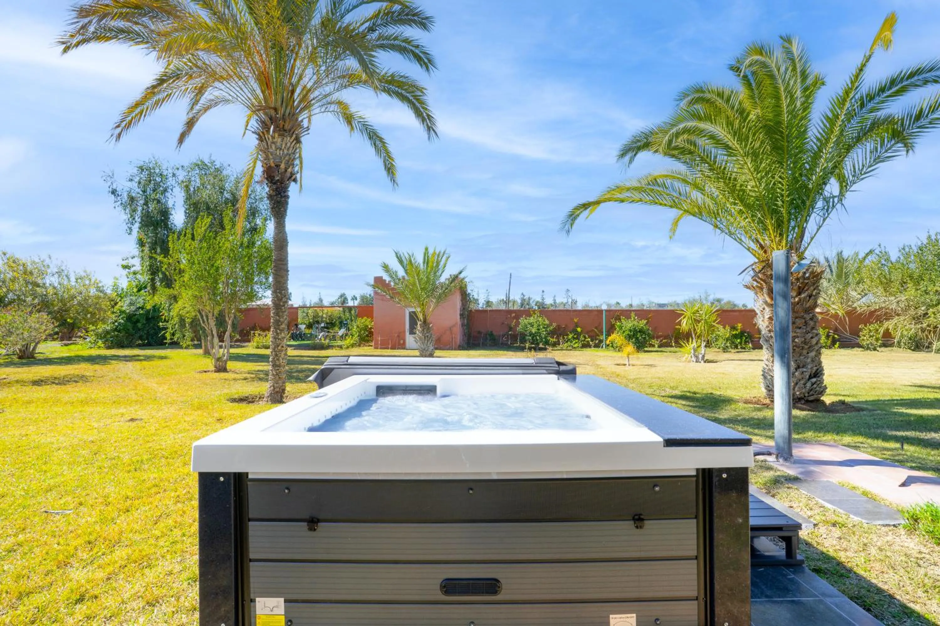 Hot Tub in Palais les sources de l'atlas, Padel & spa