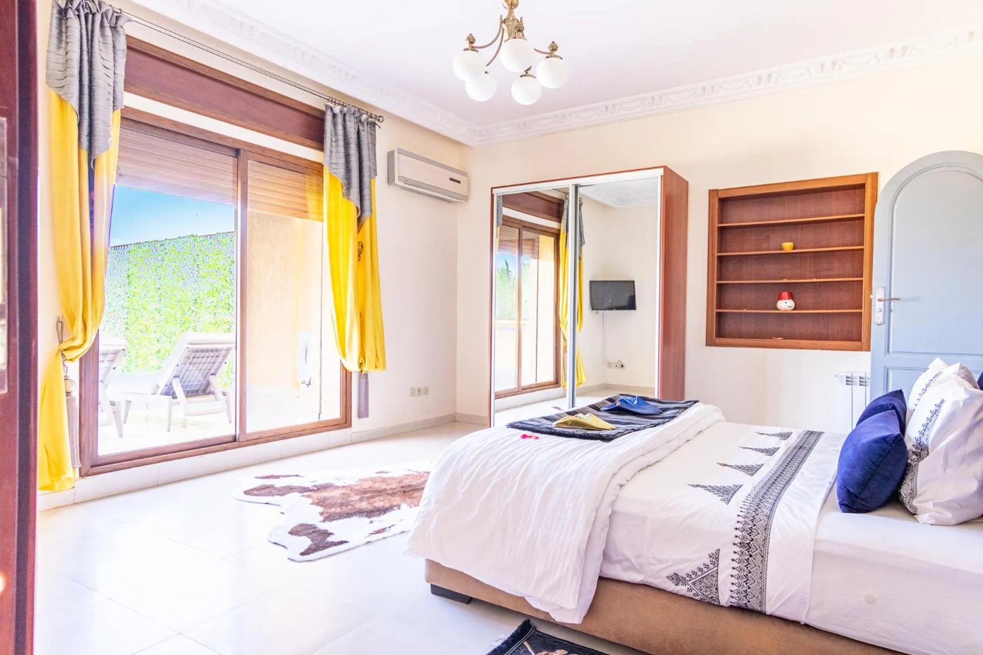 Bed in Palais les sources de l'atlas & spa