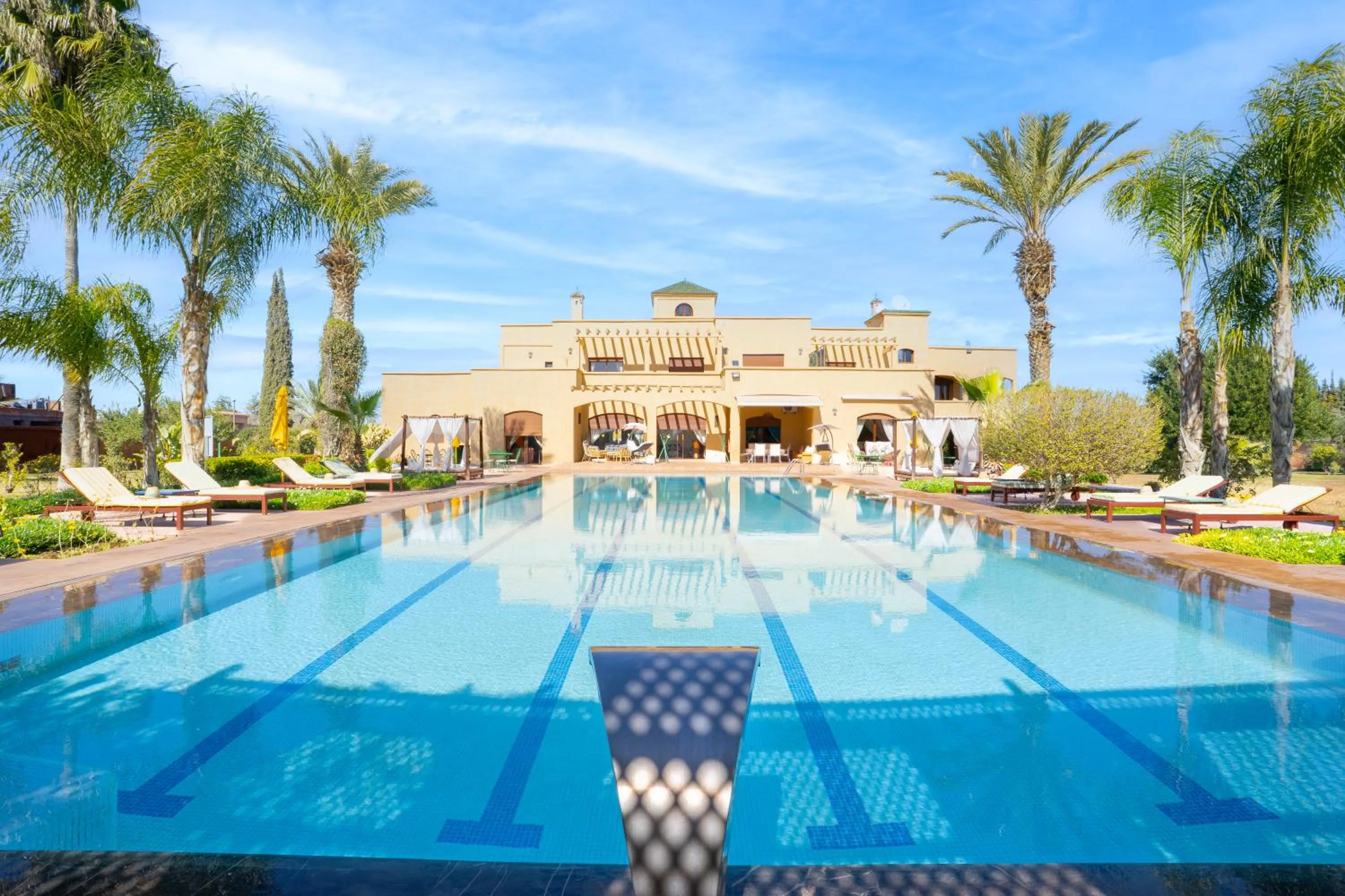 Swimming pool in Palais les sources de l'atlas, Padel & spa
