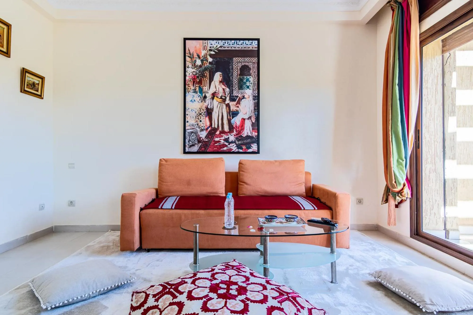 Living room in Palais les sources de l'atlas & spa