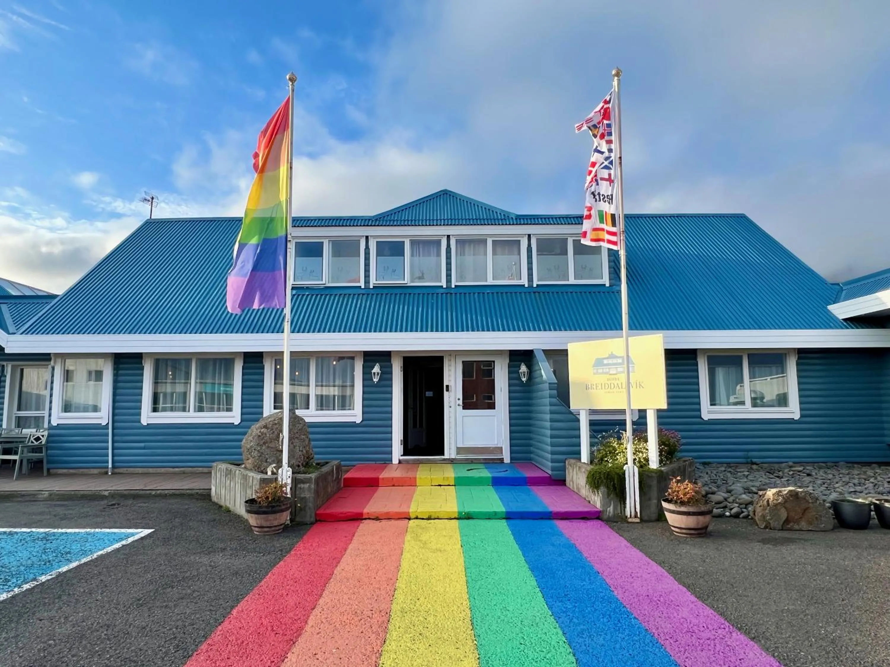 Property building in Hotel Breiddalsvik