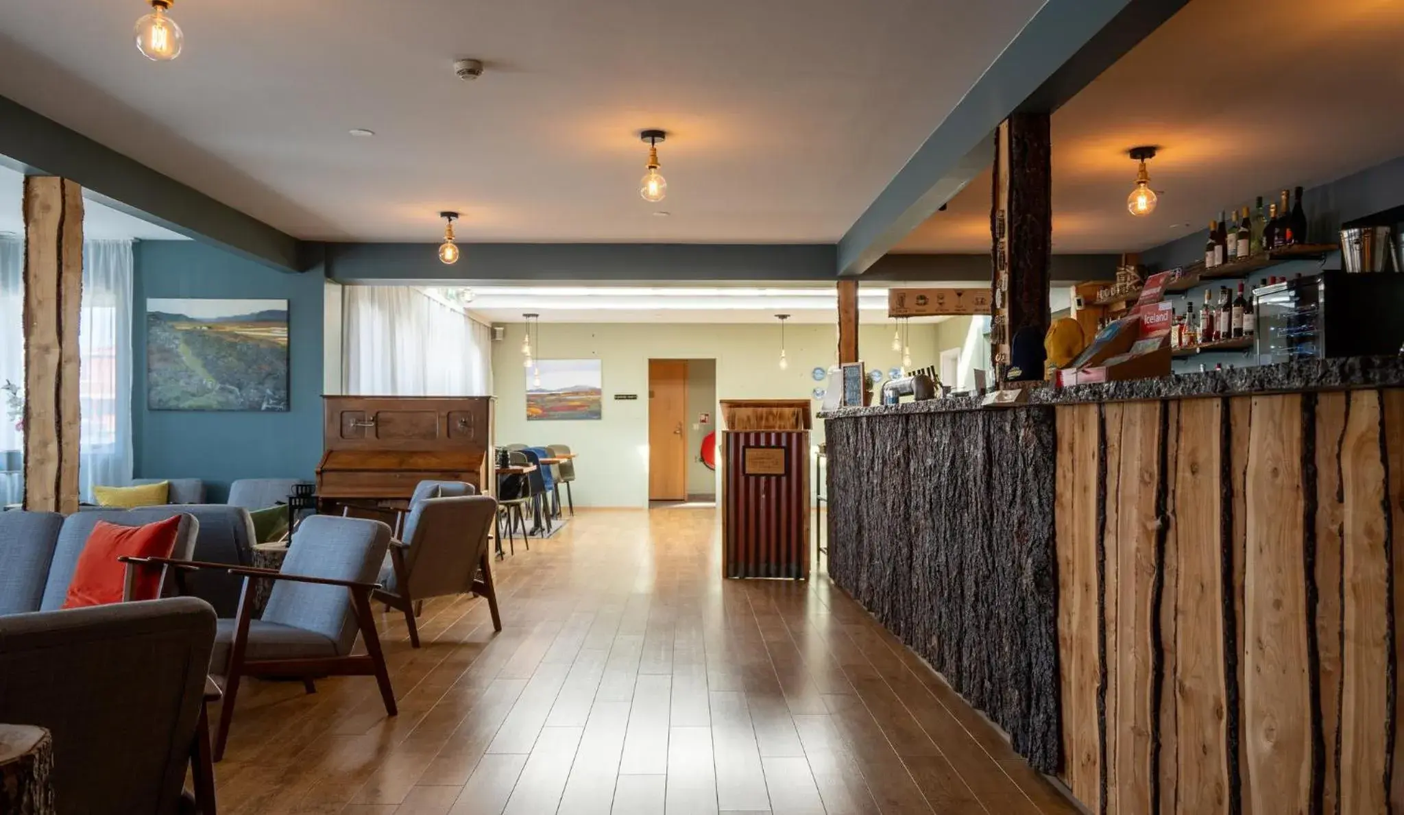 Lobby or reception in Hotel Breiddalsvik Lobby or reception in Hotel Breiddalsvik