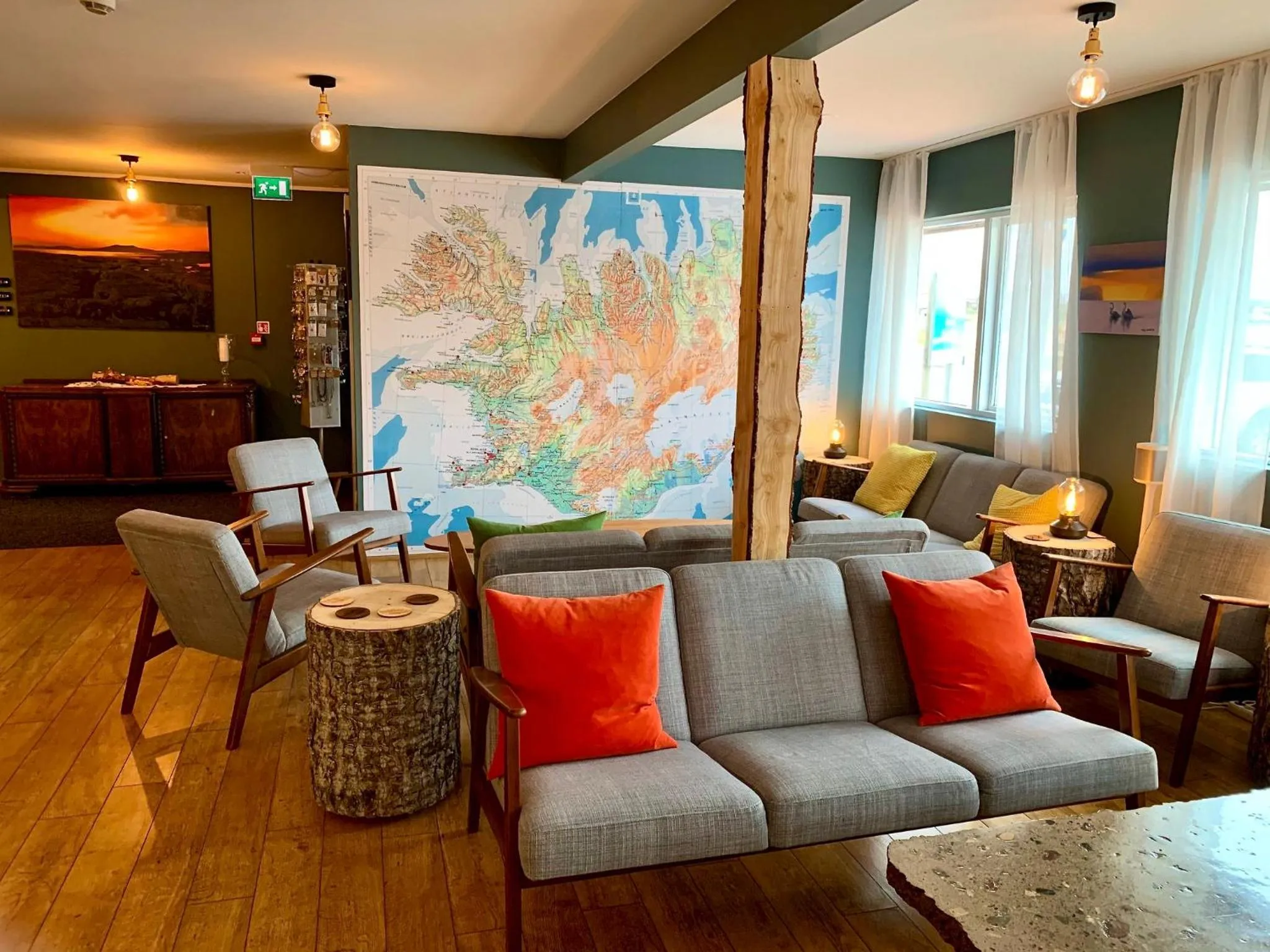 Lounge or bar in Hotel Breiddalsvik