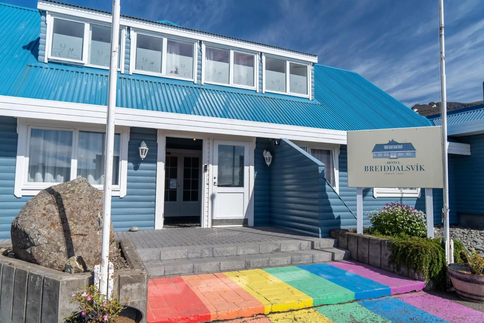 Facade/entrance in Hotel Breiddalsvik