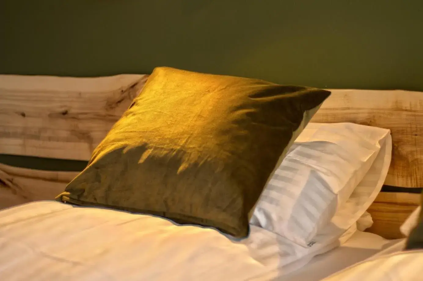 Bed in Hotel Breiddalsvik Bed in Hotel Breiddalsvik