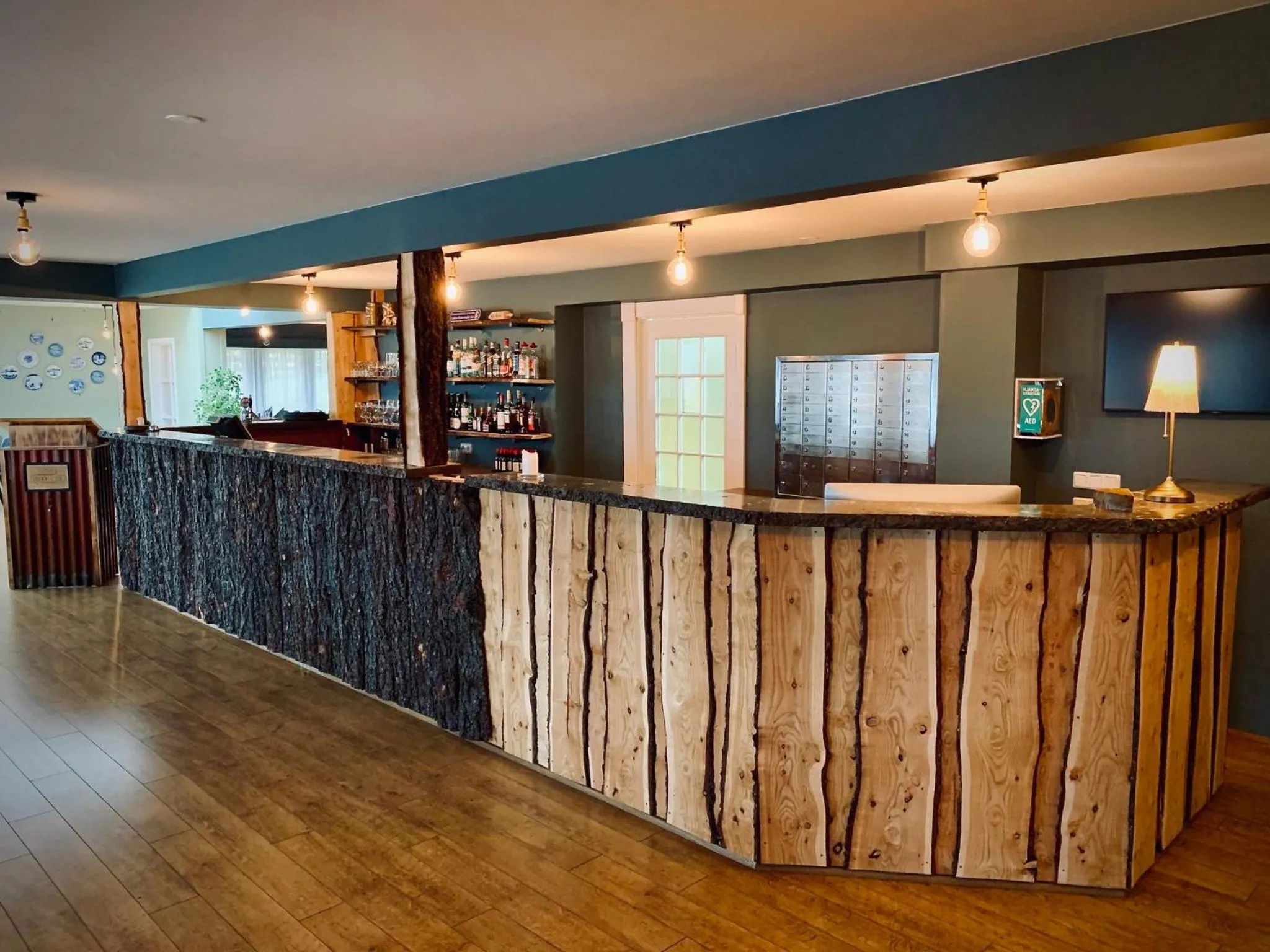 Lobby or reception in Hotel Breiddalsvik