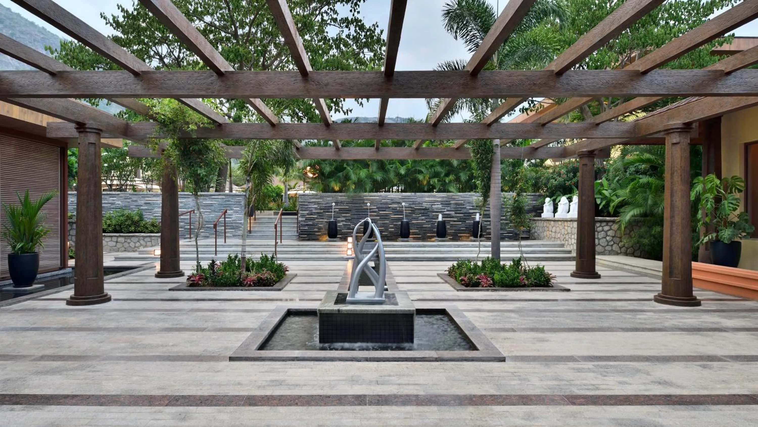 Property building in Mulberry Shades Bengaluru Nandi Hills - a Tribute Portfolio Resort