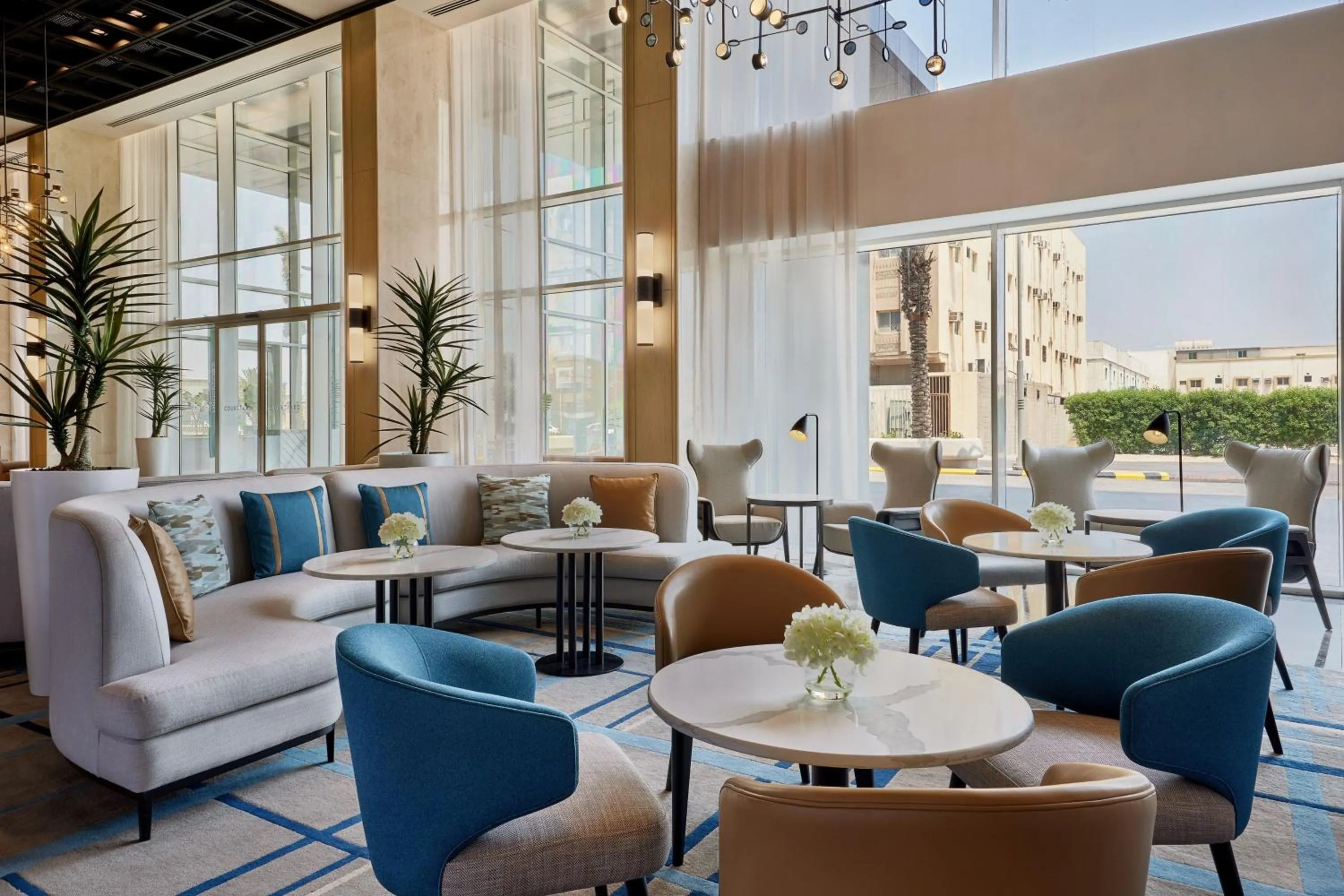 Lobby or reception in Courtyard by Marriott Jubail