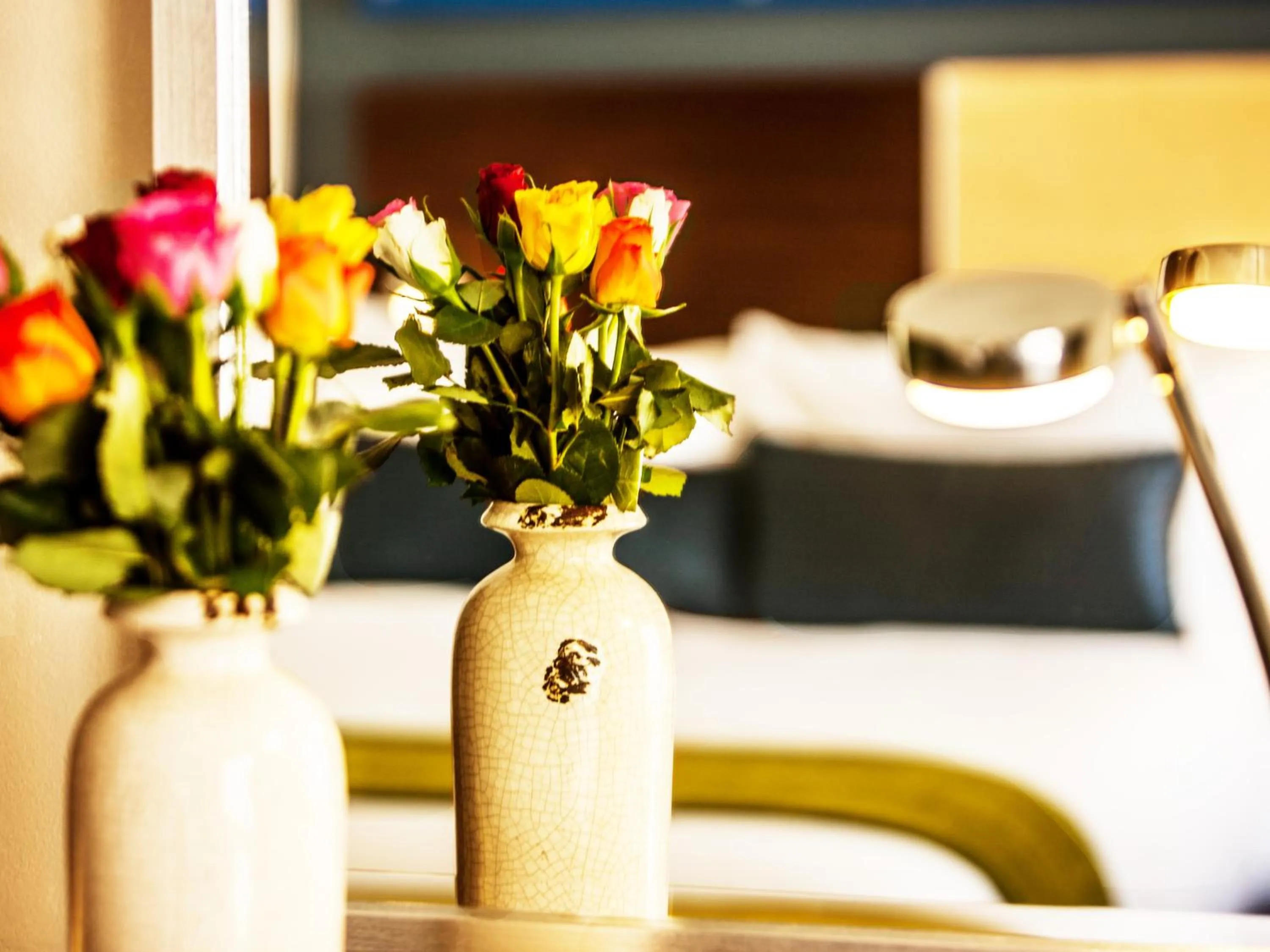 Decorative detail, Bed in Blackrock Hotel