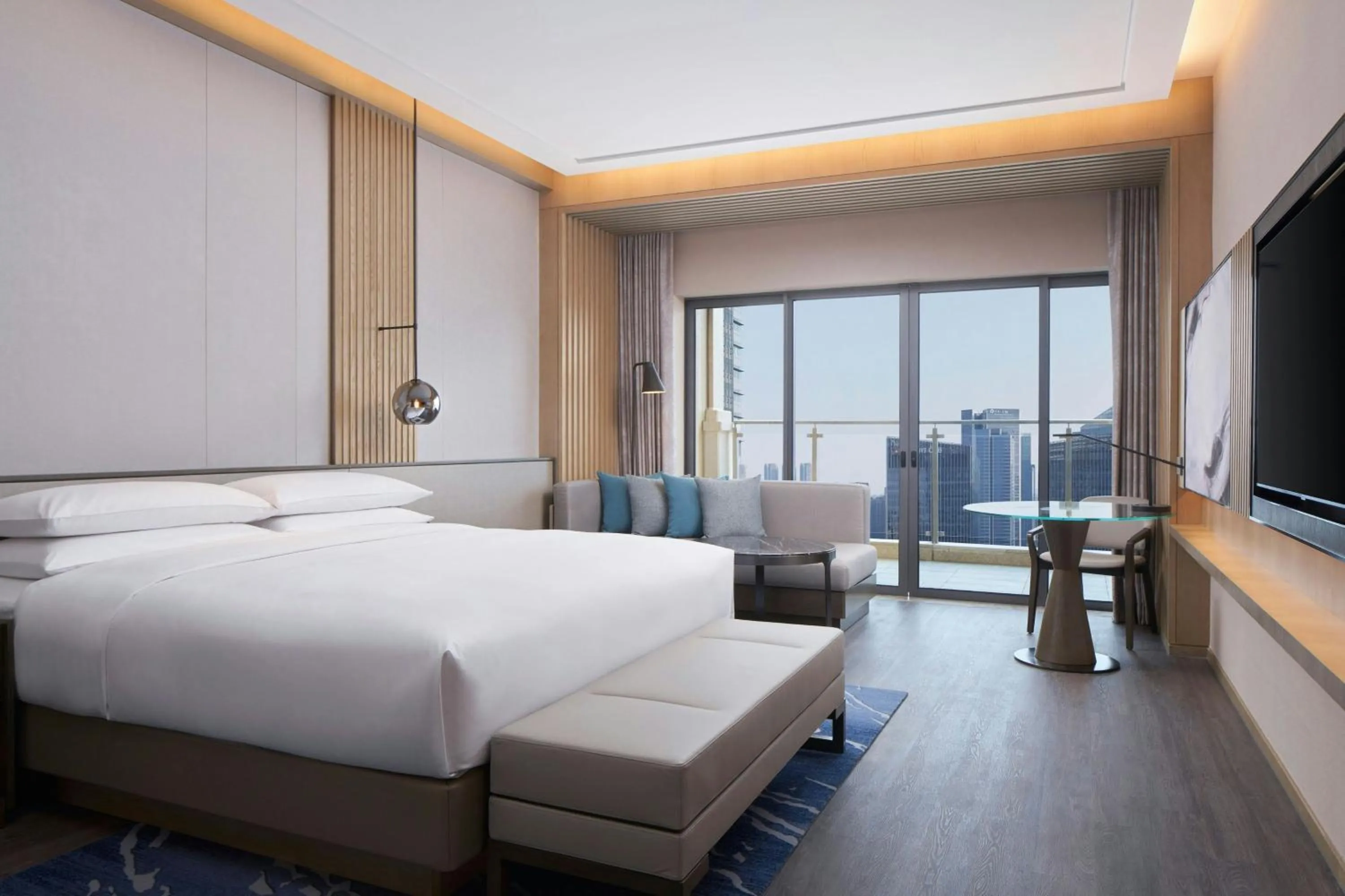 Bedroom, Bed in Courtyard by Marriott Foshan