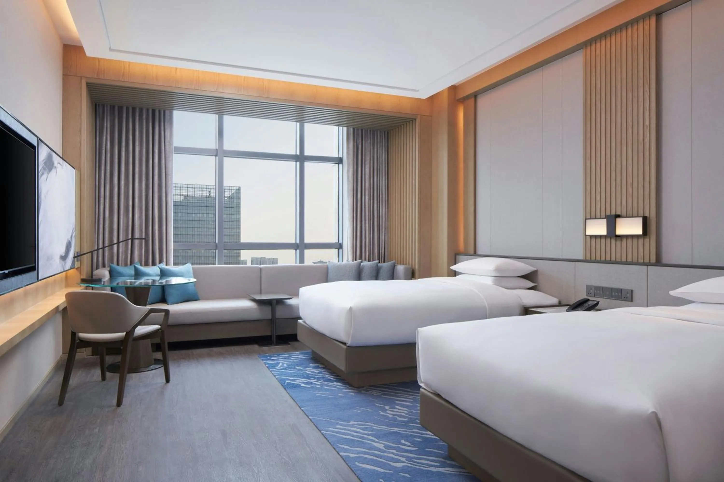 Bedroom, Bed in Courtyard by Marriott Foshan