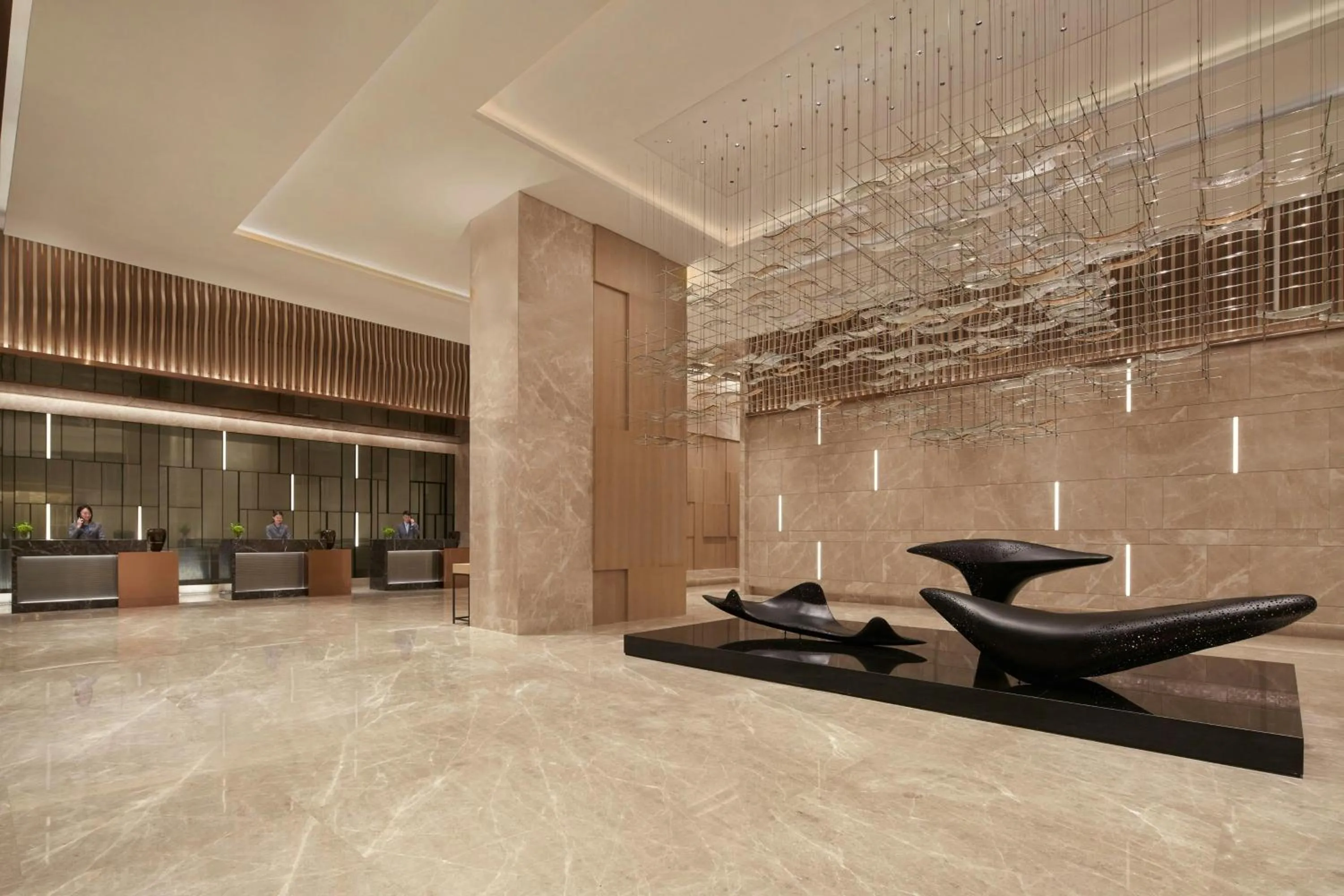 Lobby or reception in Courtyard by Marriott Foshan