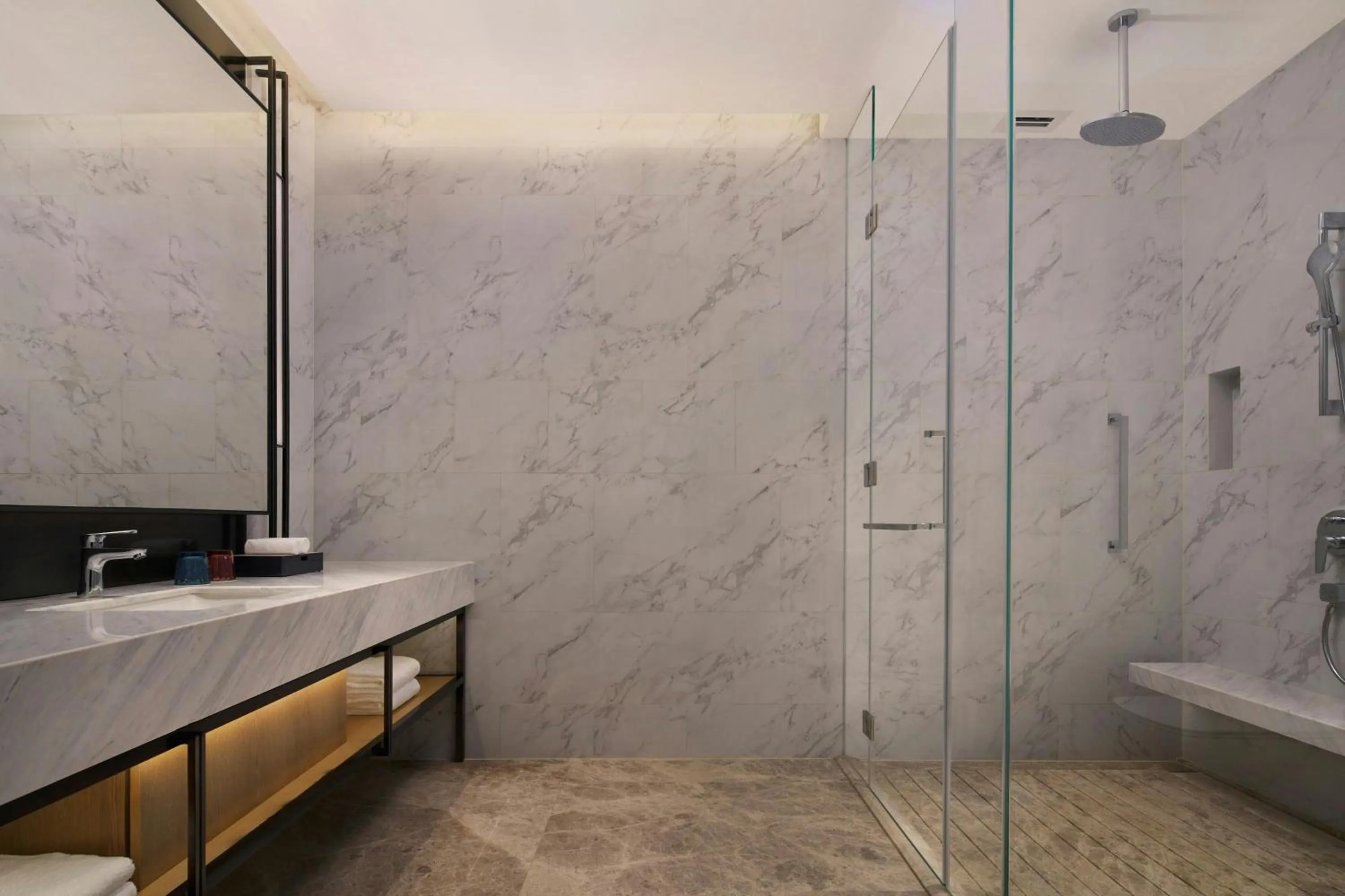 Bathroom in Courtyard by Marriott Foshan